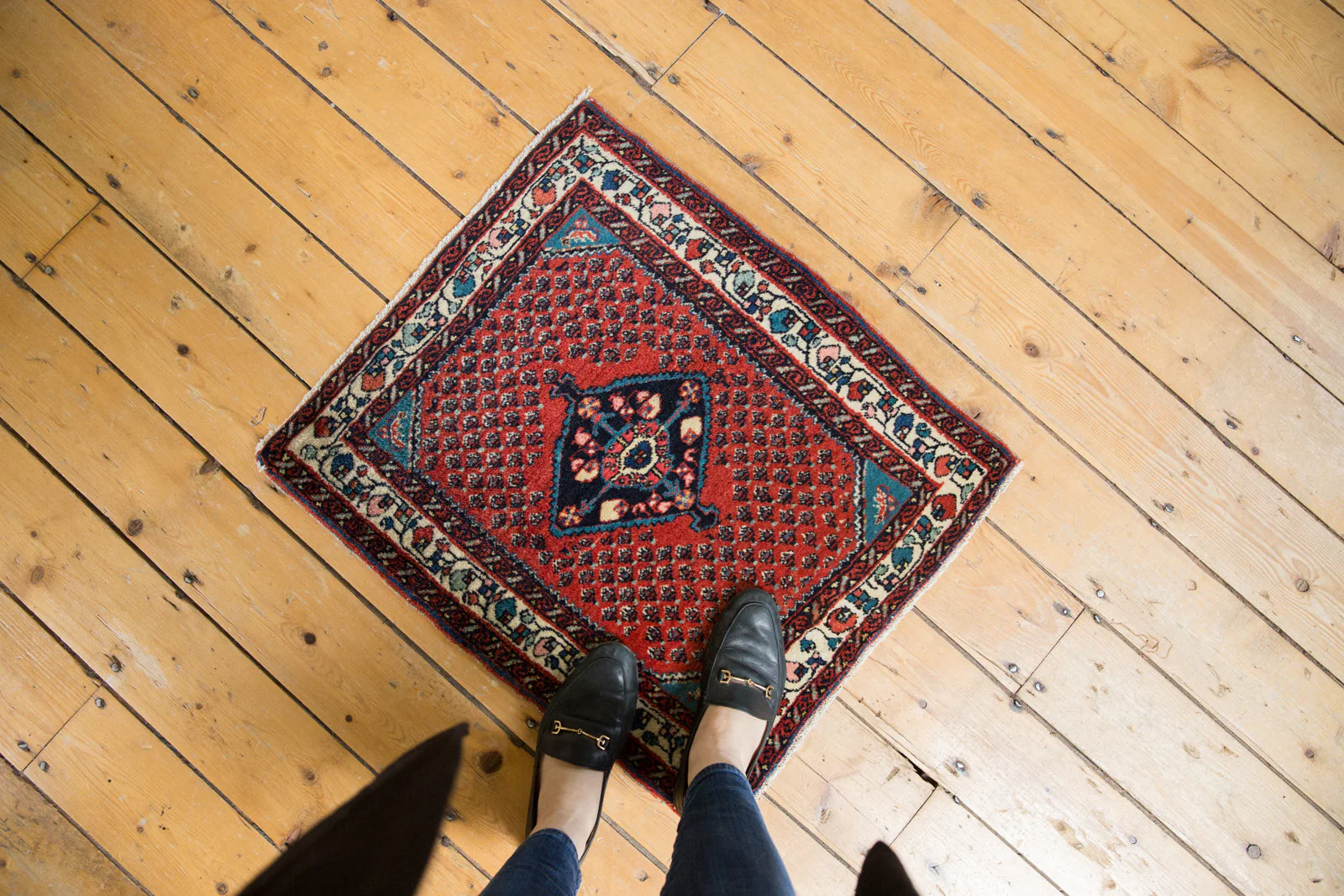 2x2 Vintage Engelas Rug Mat - Image 2