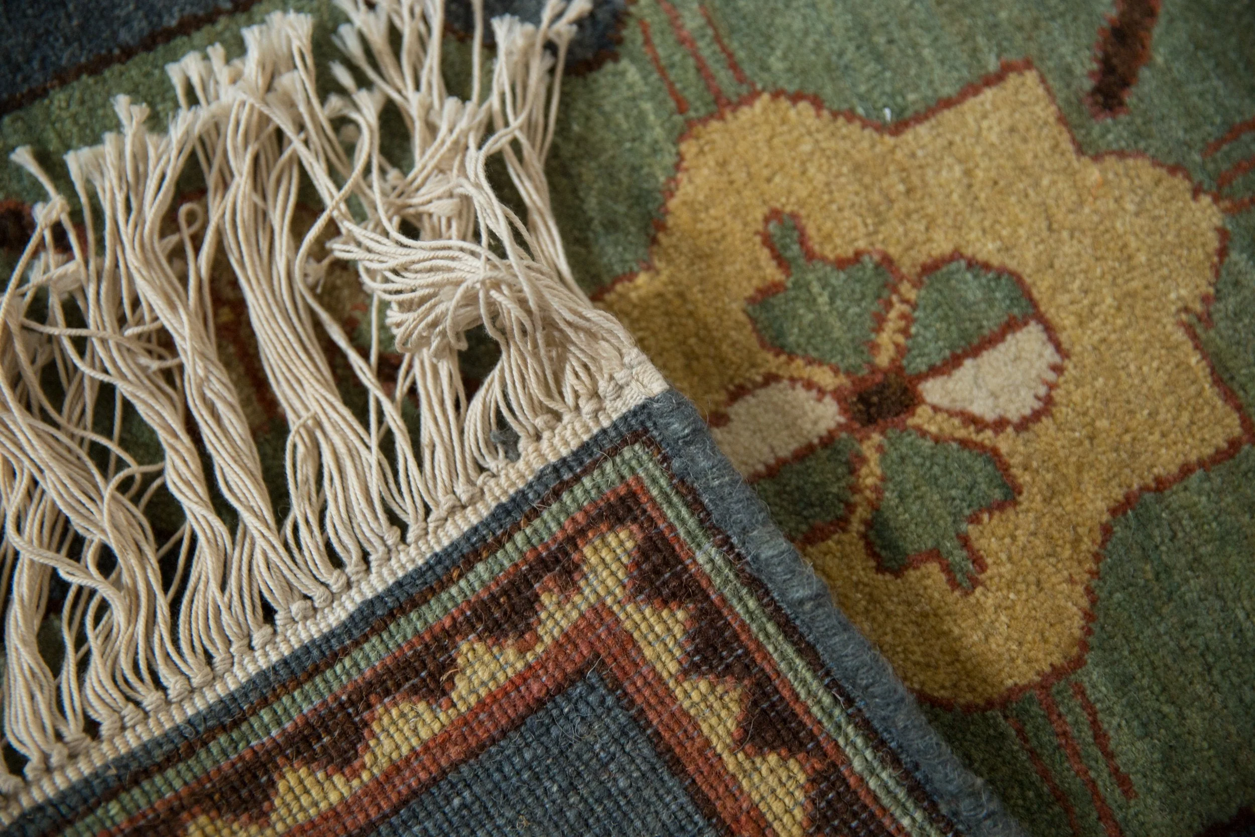 2x2 Vintage Yerevan Square Rug Mat - Image 6