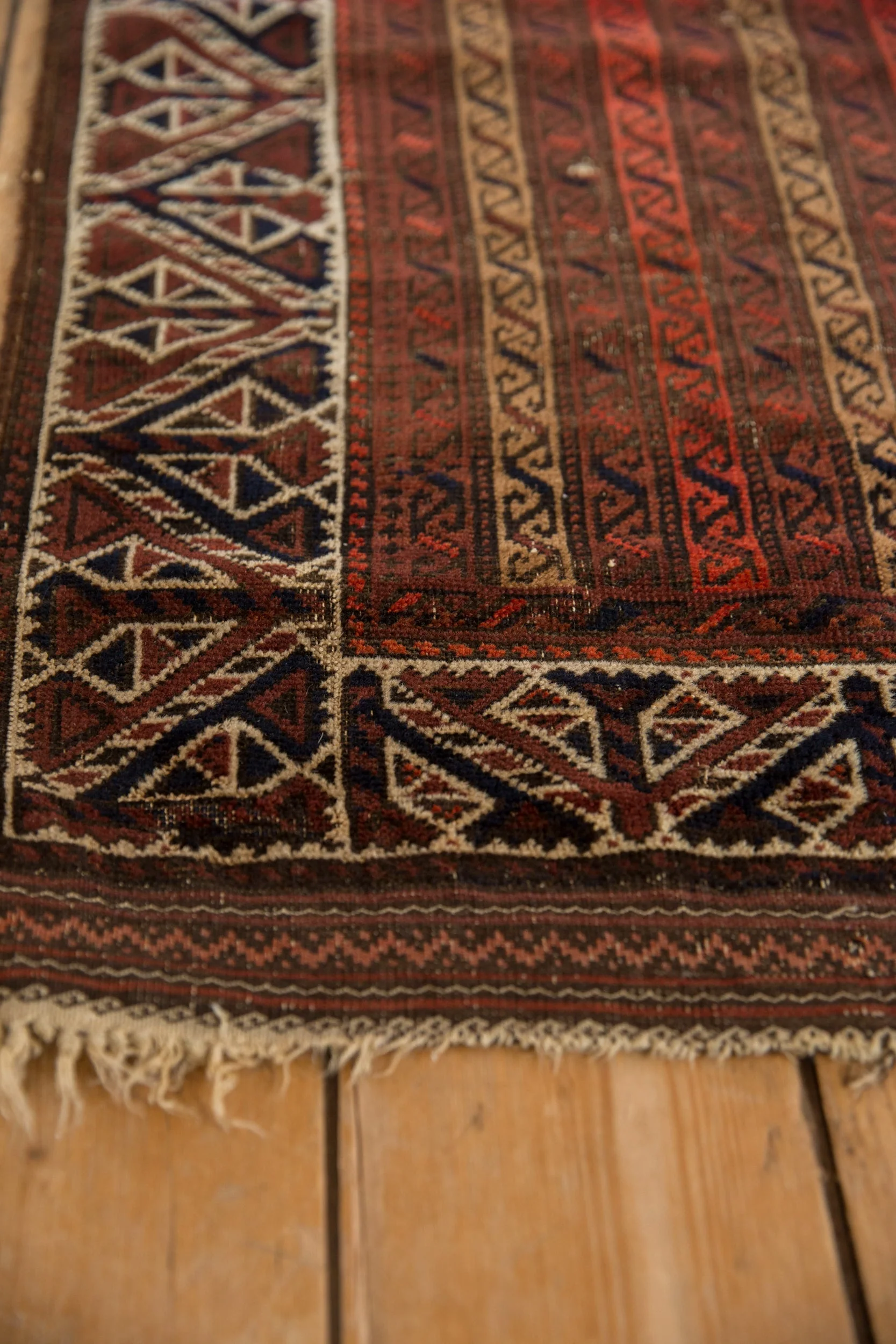 2x3.5 Antique Fine Belouch Rug - Image 4