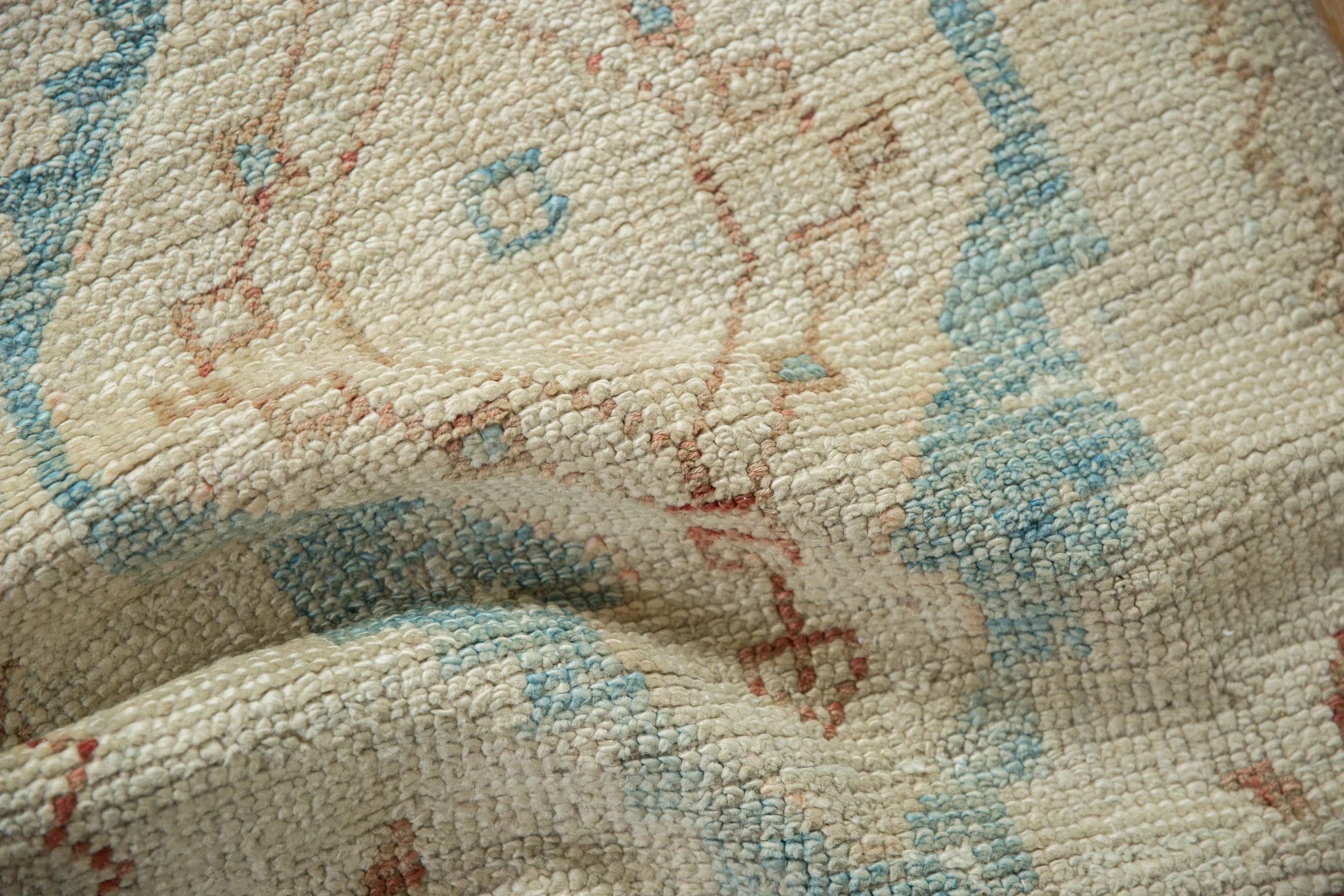 2x3.5 Distressed Oushak Rug - Image 8