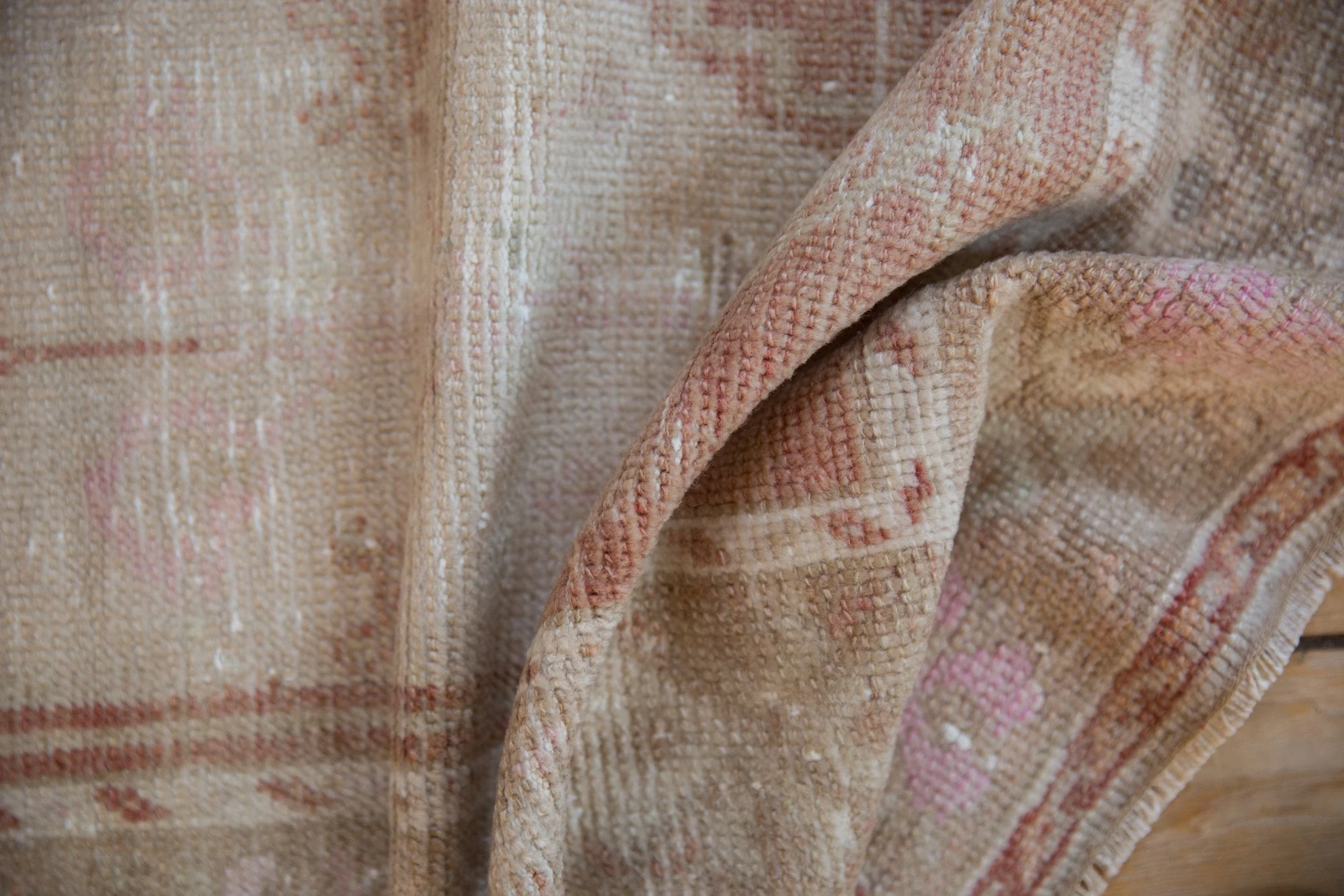 2x3.5 Vintage Distressed Oushak Rug - Image 7