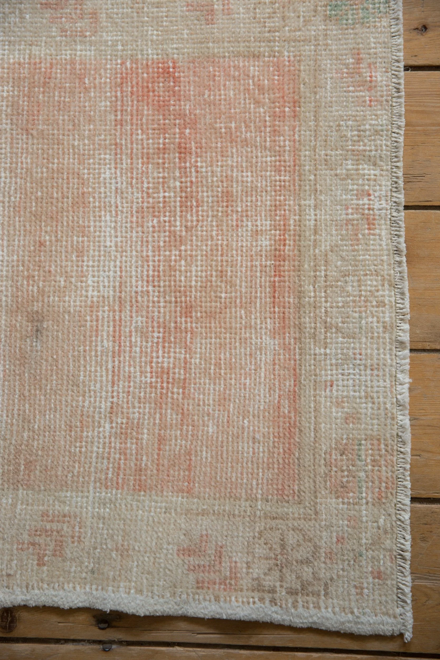2x3.5 Vintage Distressed Oushak Rug - Image 4