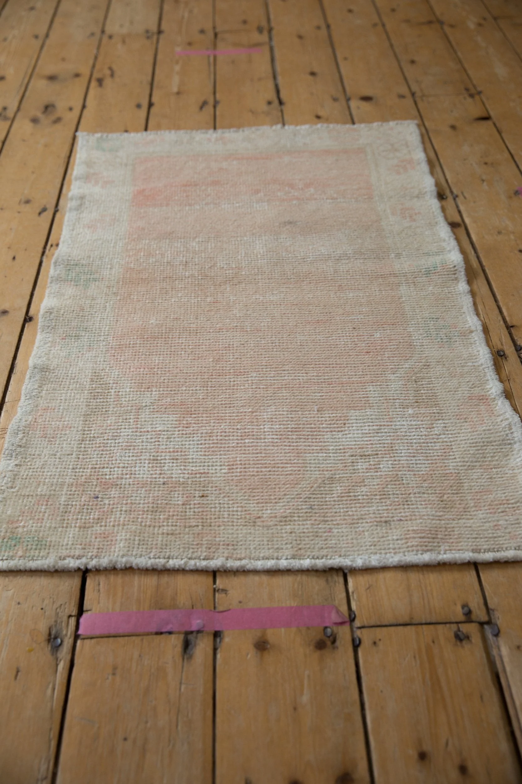 2x3.5 Vintage Distressed Oushak Rug - Image 5