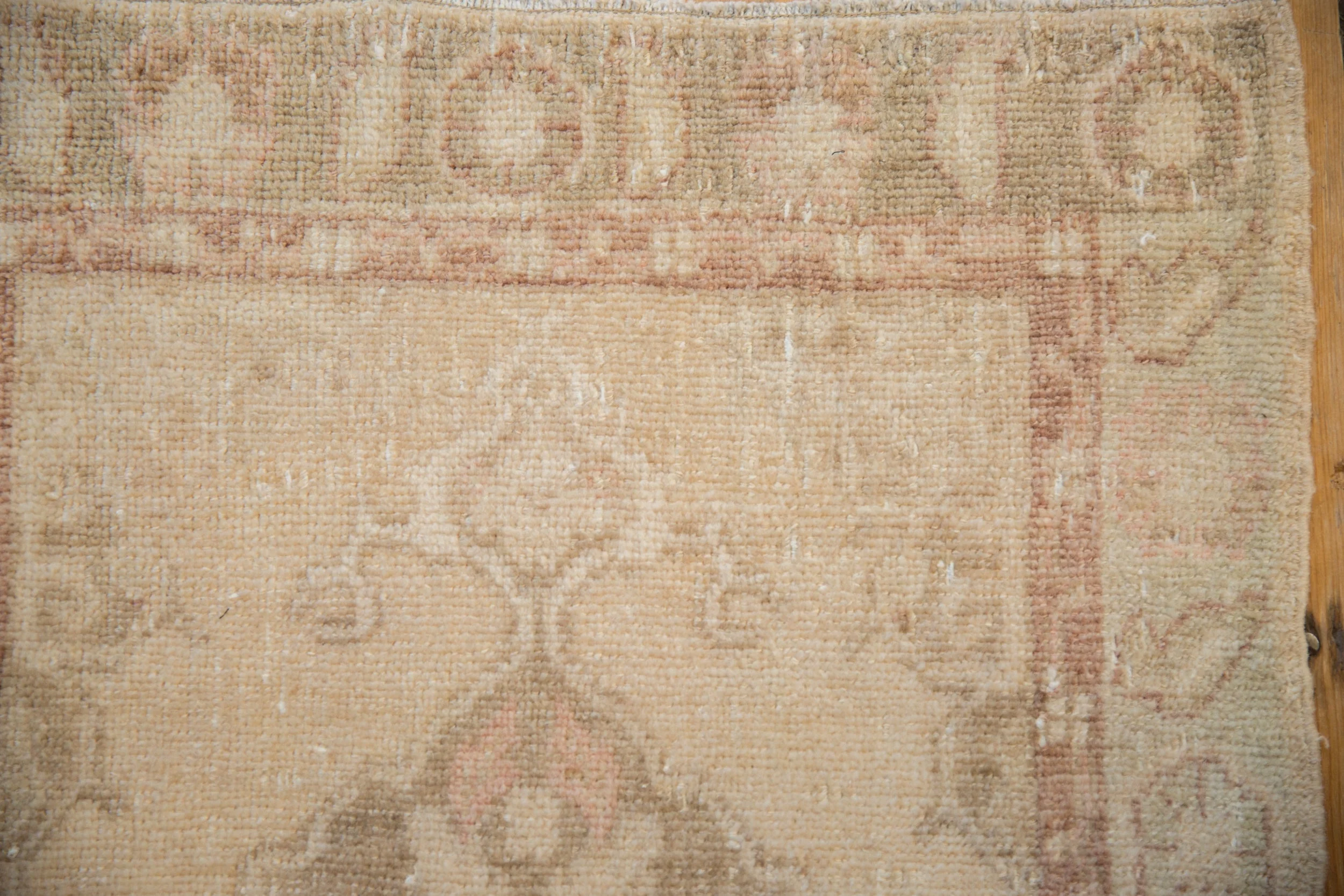 2x3.5 Vintage Distressed Oushak Rug - Image 3