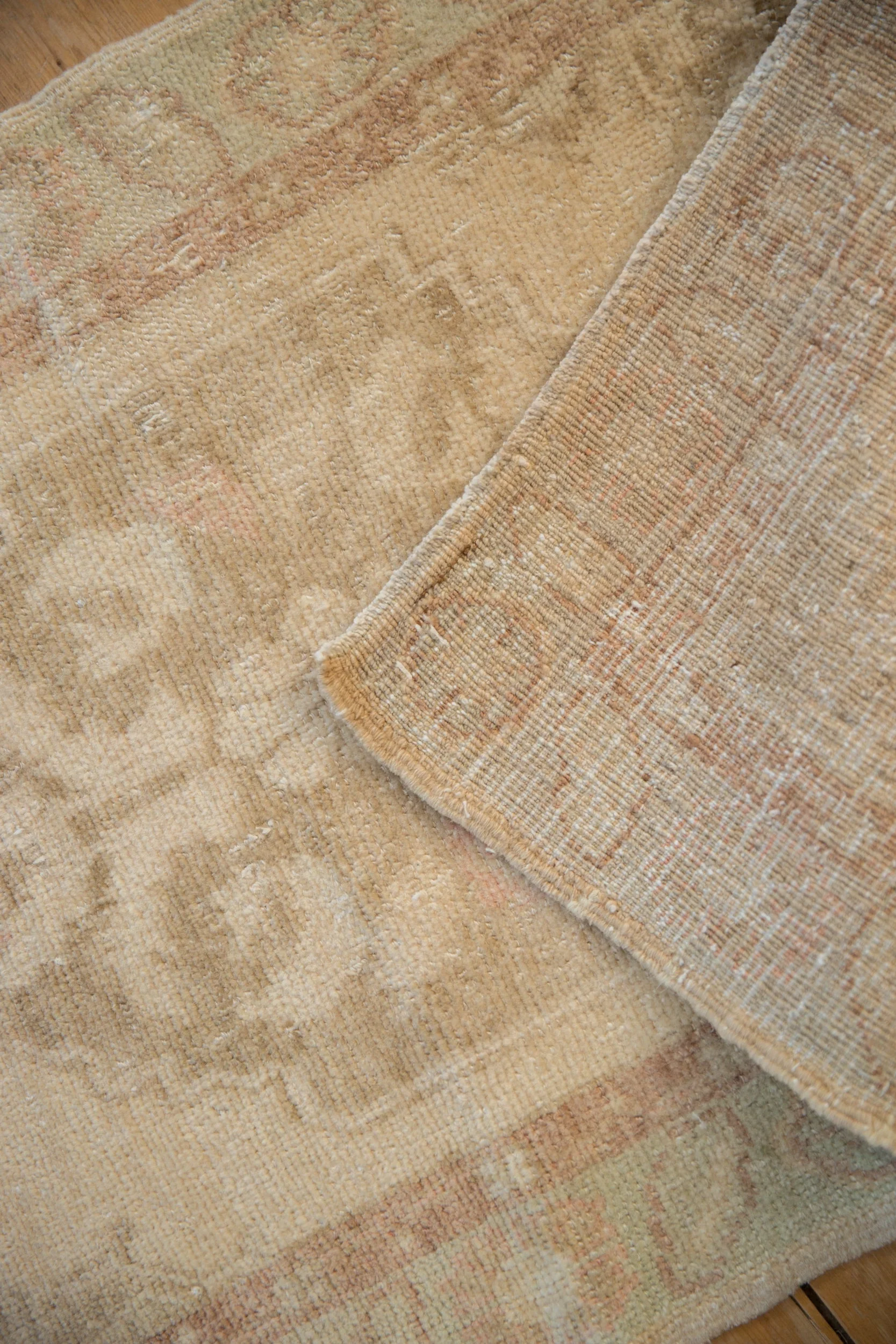2x3.5 Vintage Distressed Oushak Rug - Image 6