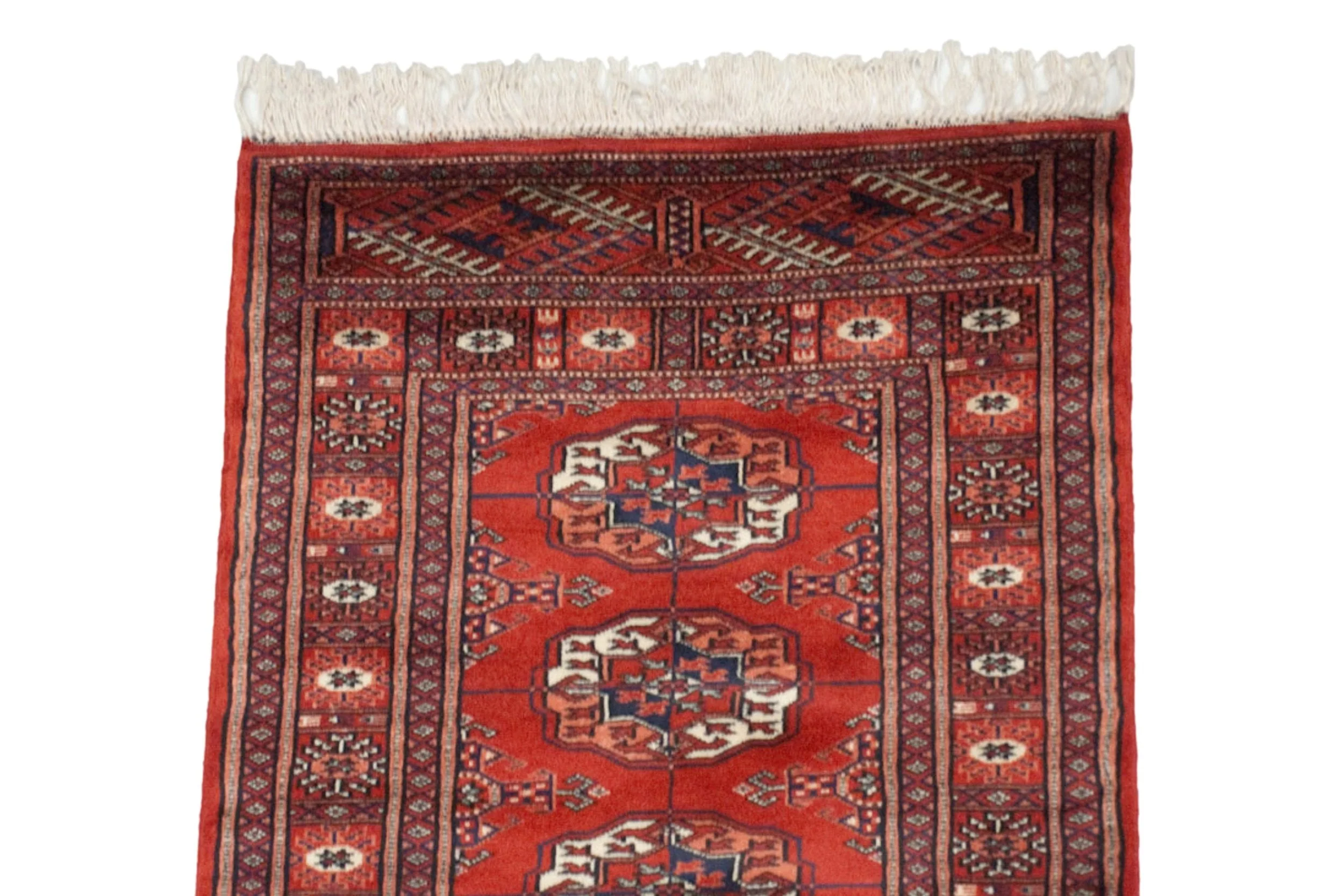 2x3.5 Vintage Fine Bokhara Rug - Image 2