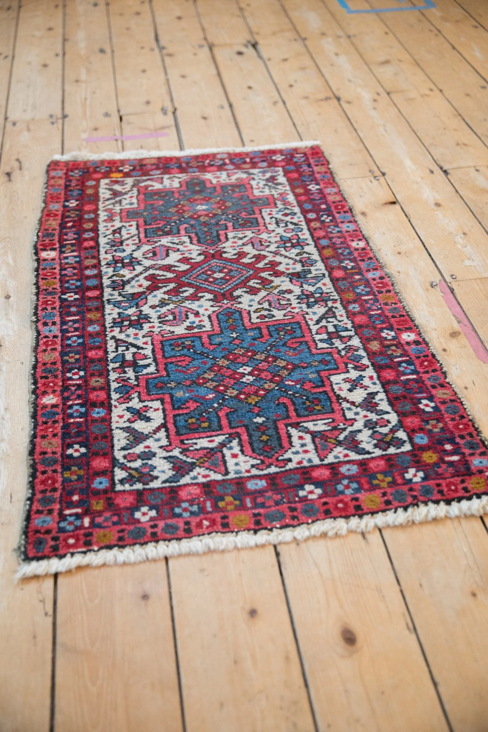 2x3.5 Vintage Karaja Rug - Image 6