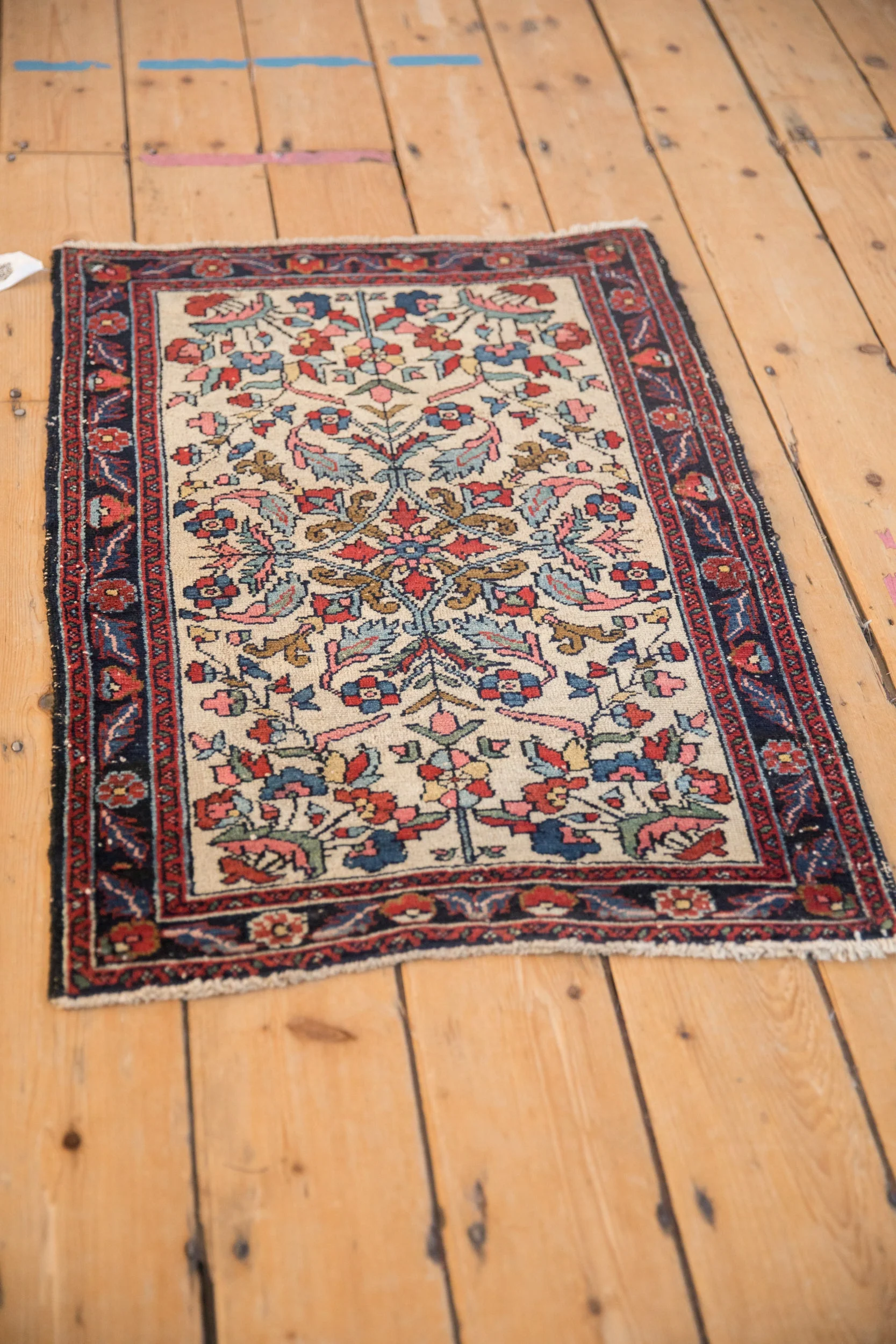 2x3 Antique Fine Hamadan Rug Mat - Image 3
