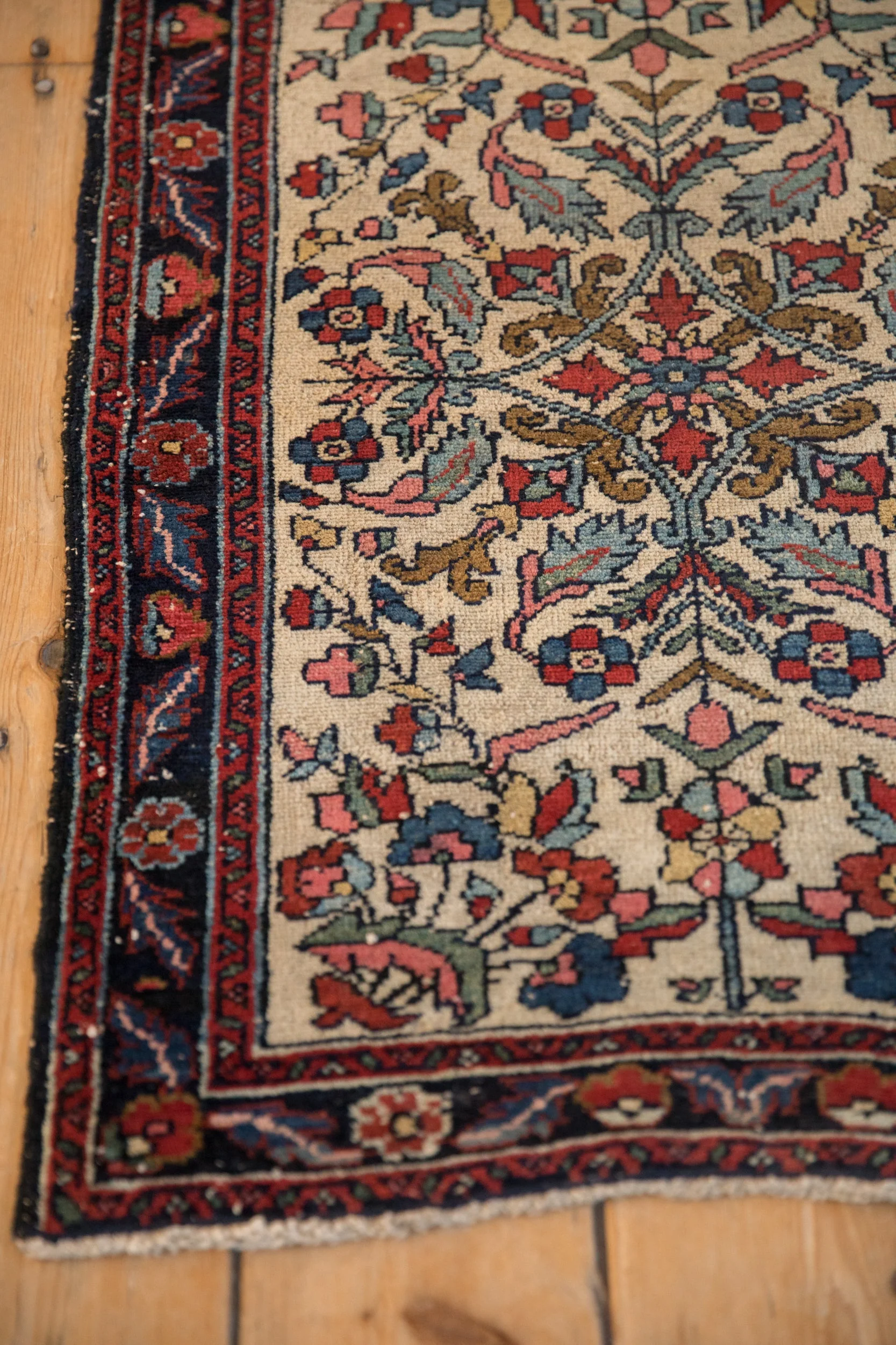 2x3 Antique Fine Hamadan Rug Mat - Image 4