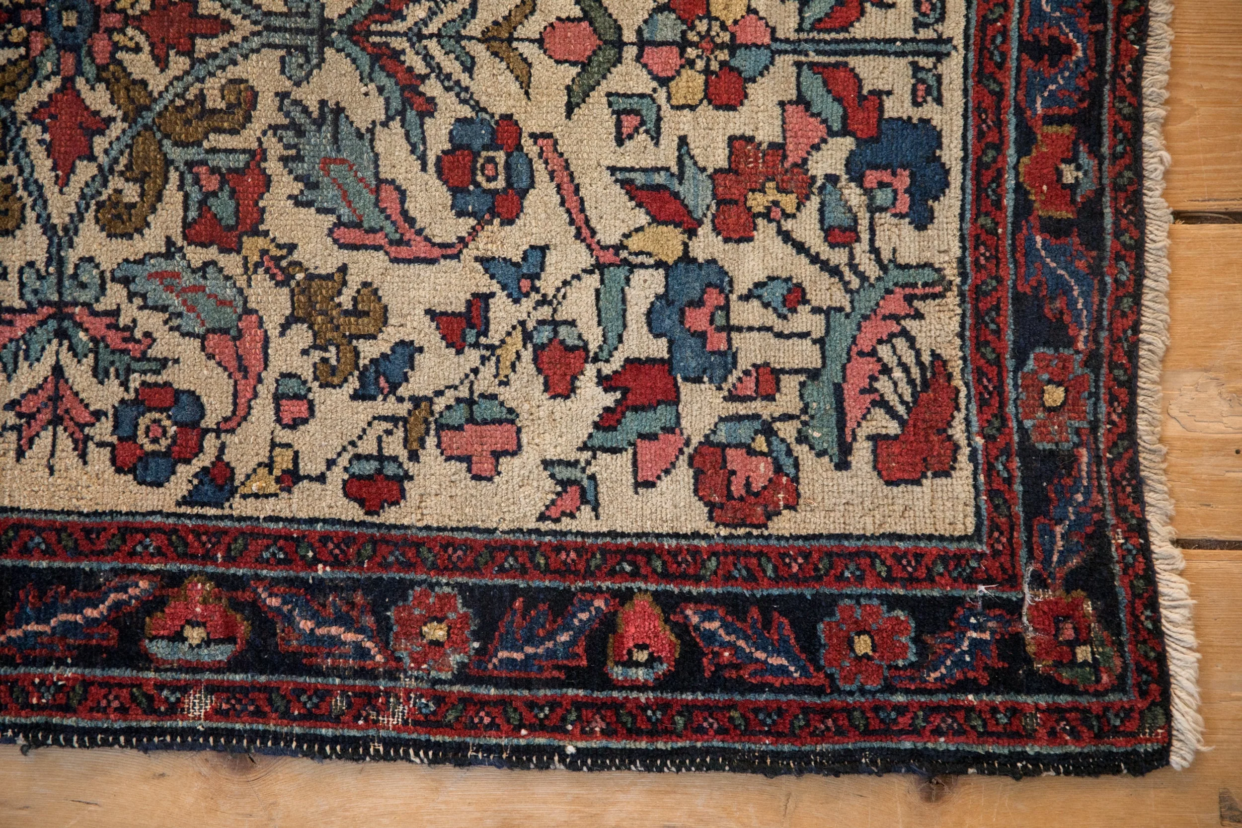 2x3 Antique Fine Hamadan Rug Mat - Image 6