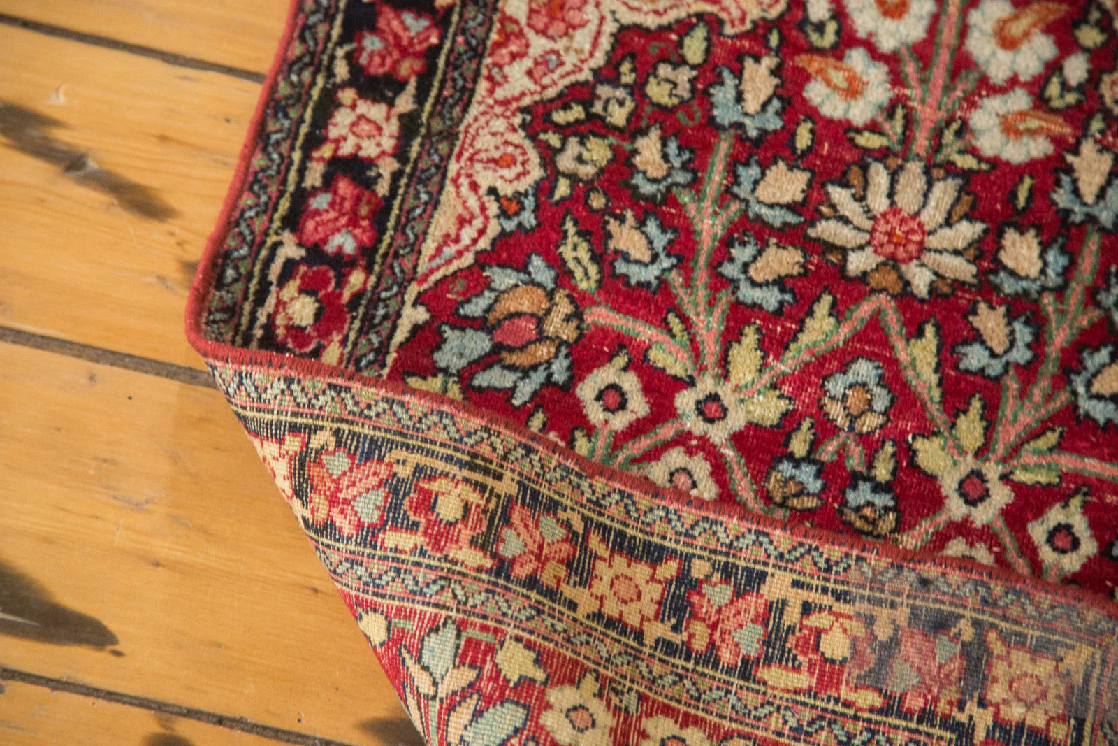 2x3 Antique Kerman Rug Mat - Image 9