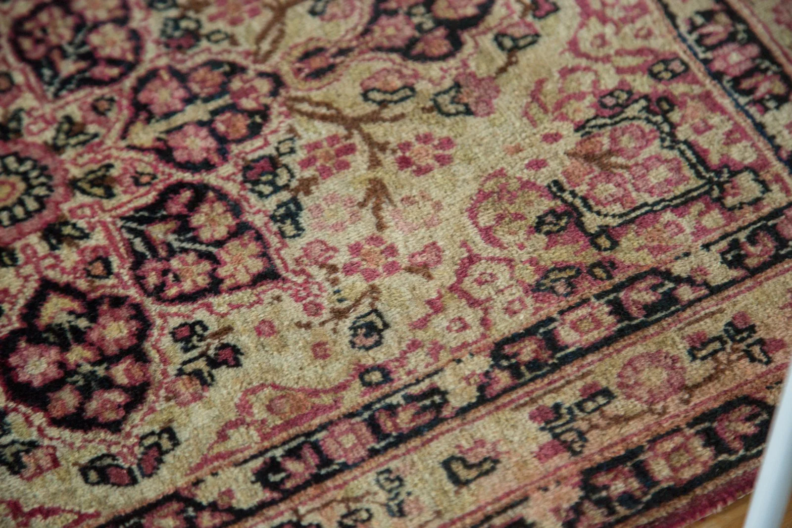 2x3 Antique Kerman Rug Mat - Image 10