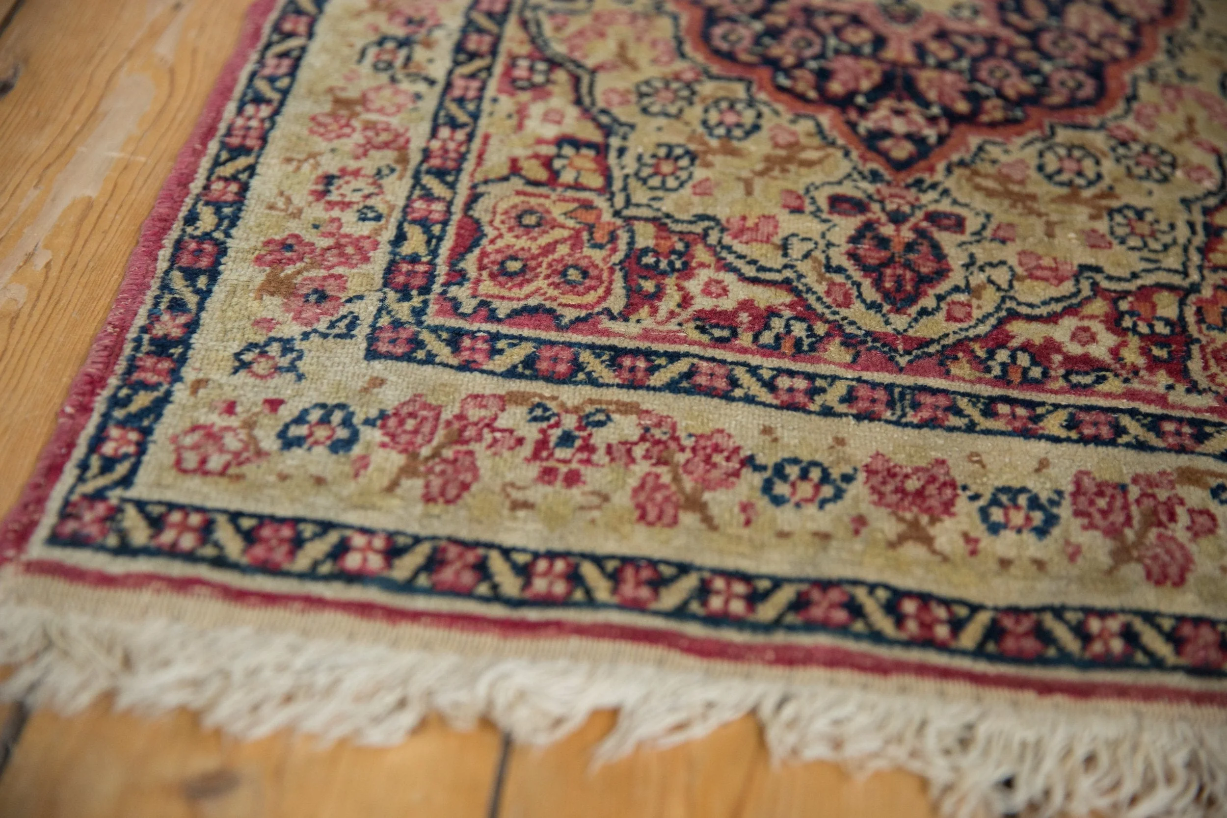 2x3 Antique Kerman Rug Mat - Image 6