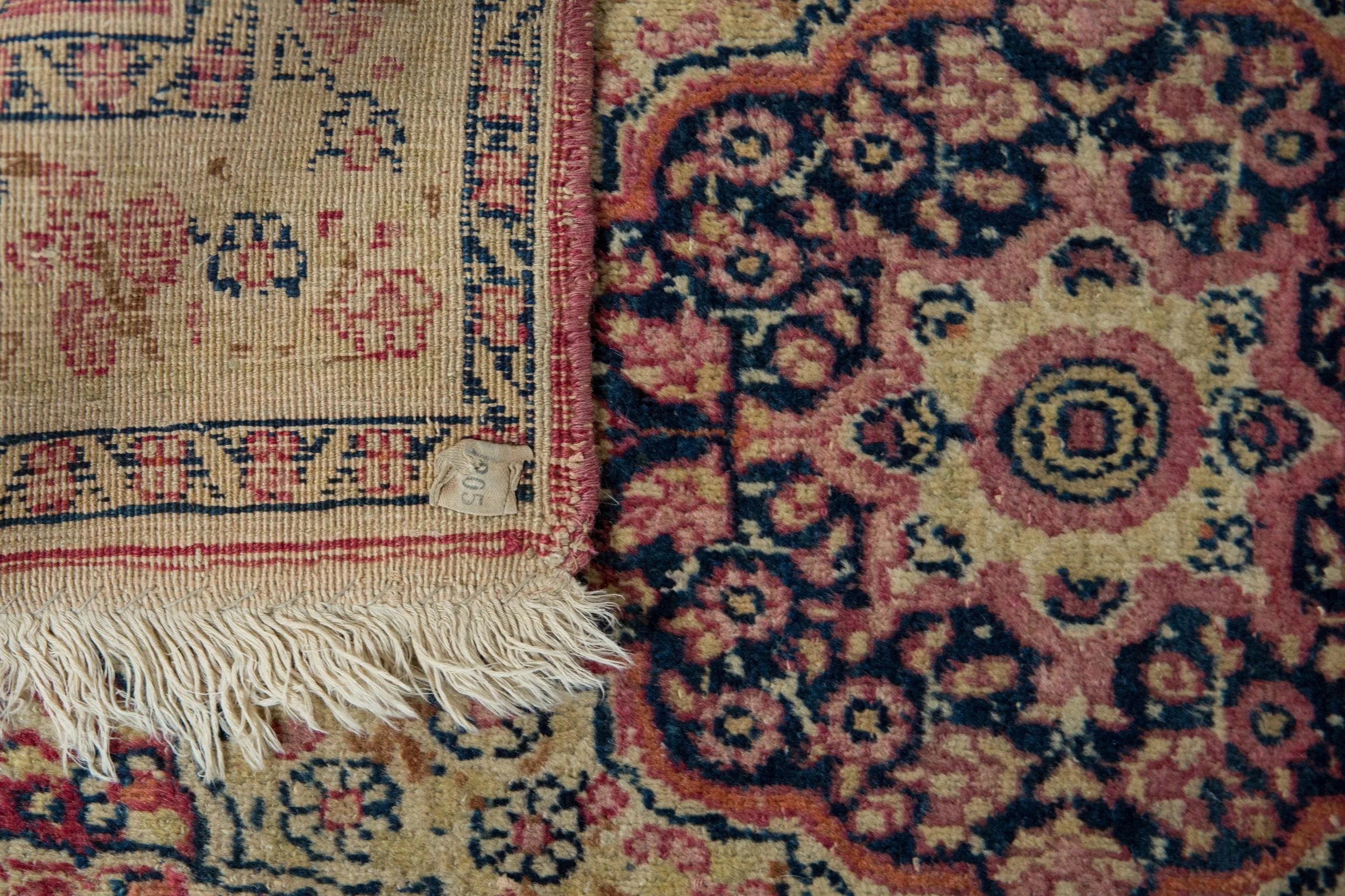 2x3 Antique Kerman Rug Mat - Image 8