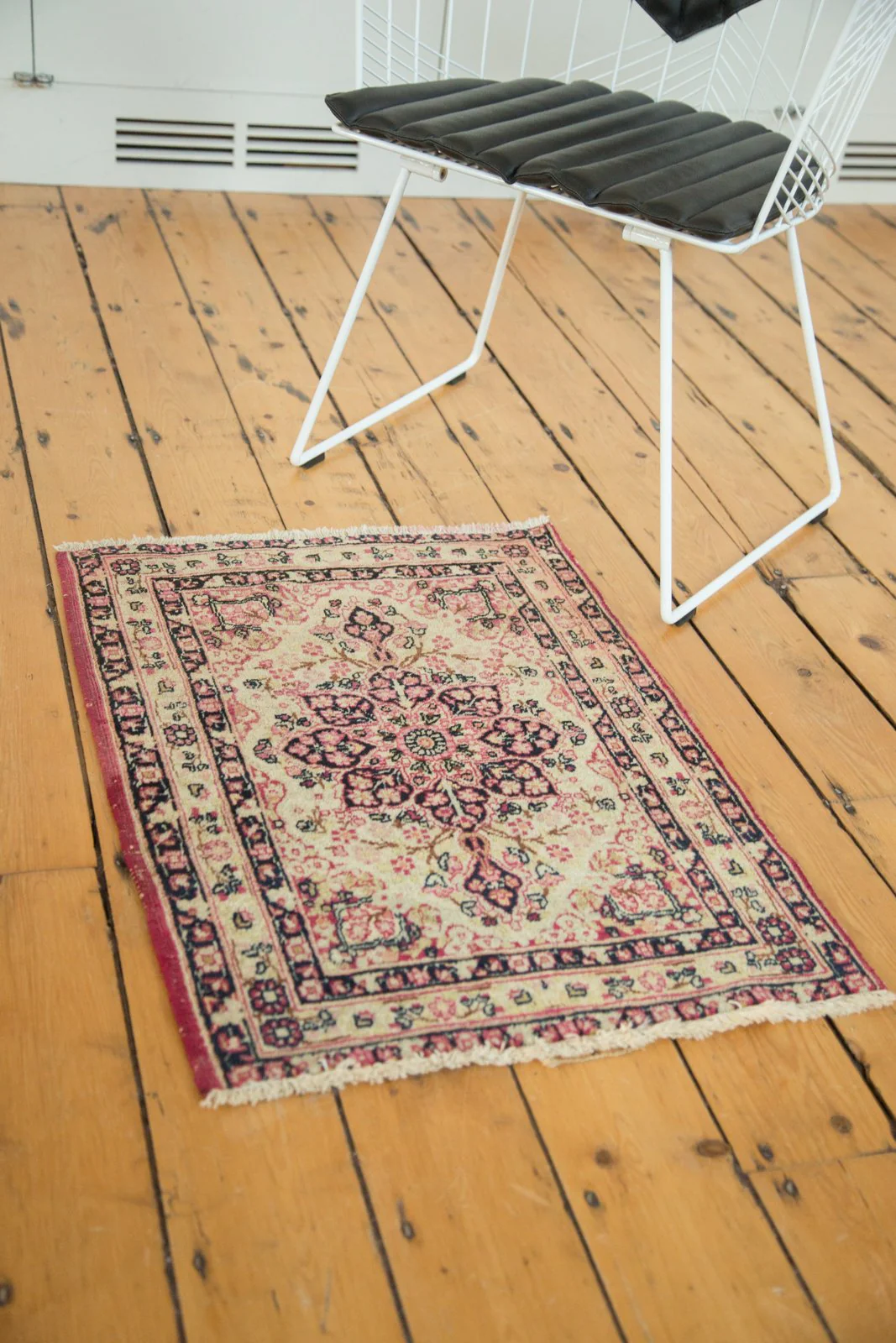 2x3 Antique Kerman Rug Mat - Image 4