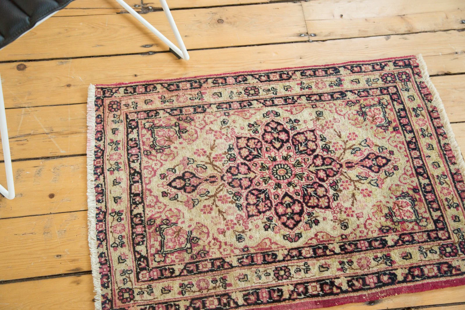 2x3 Antique Kerman Rug Mat - Image 6