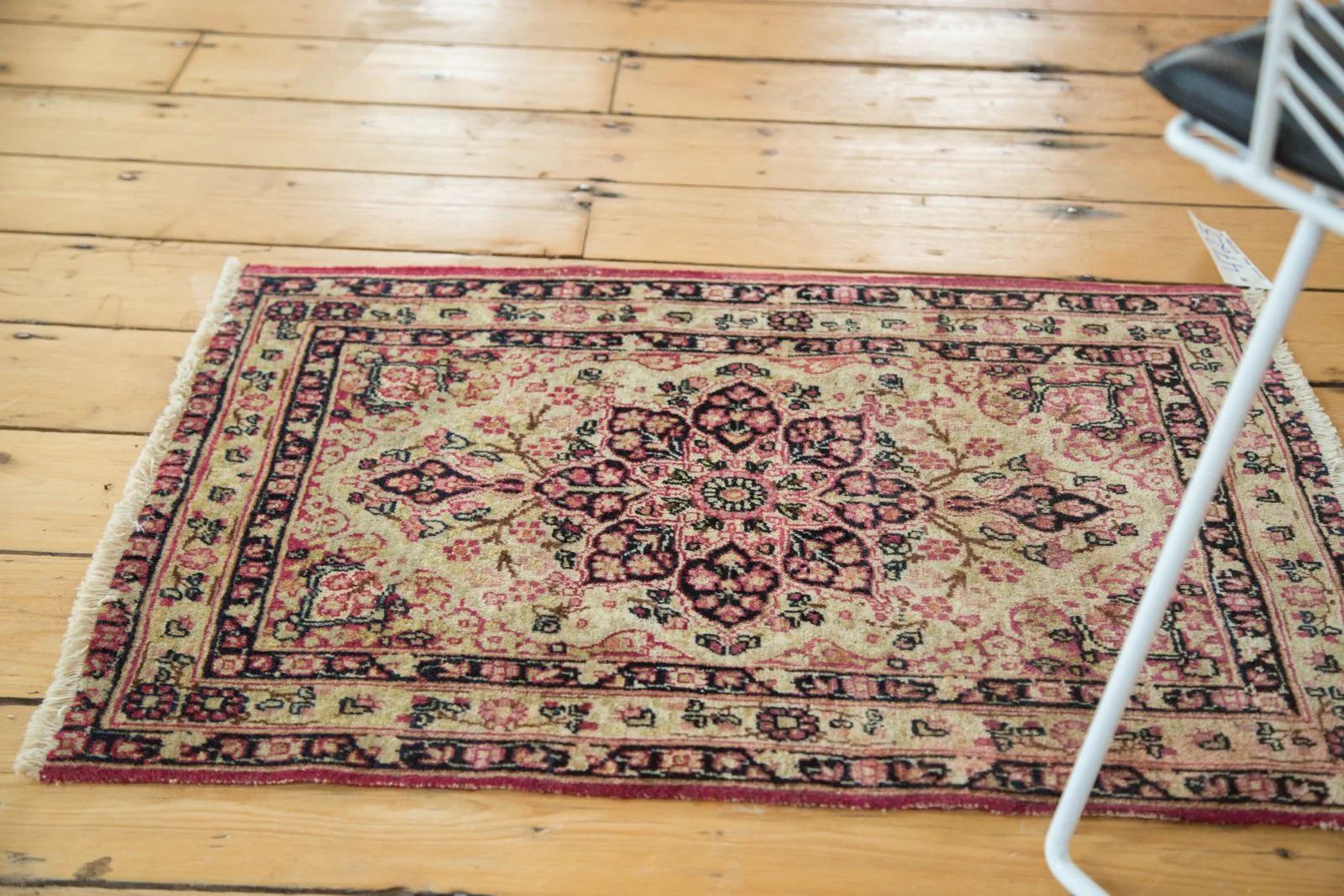 2x3 Antique Kerman Rug Mat - Image 9