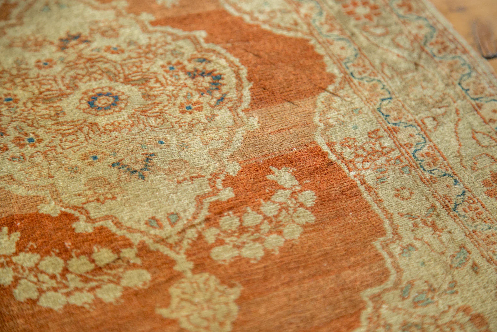 2x3 Fine Antique Haji Jalili Rug Mat - Image 6