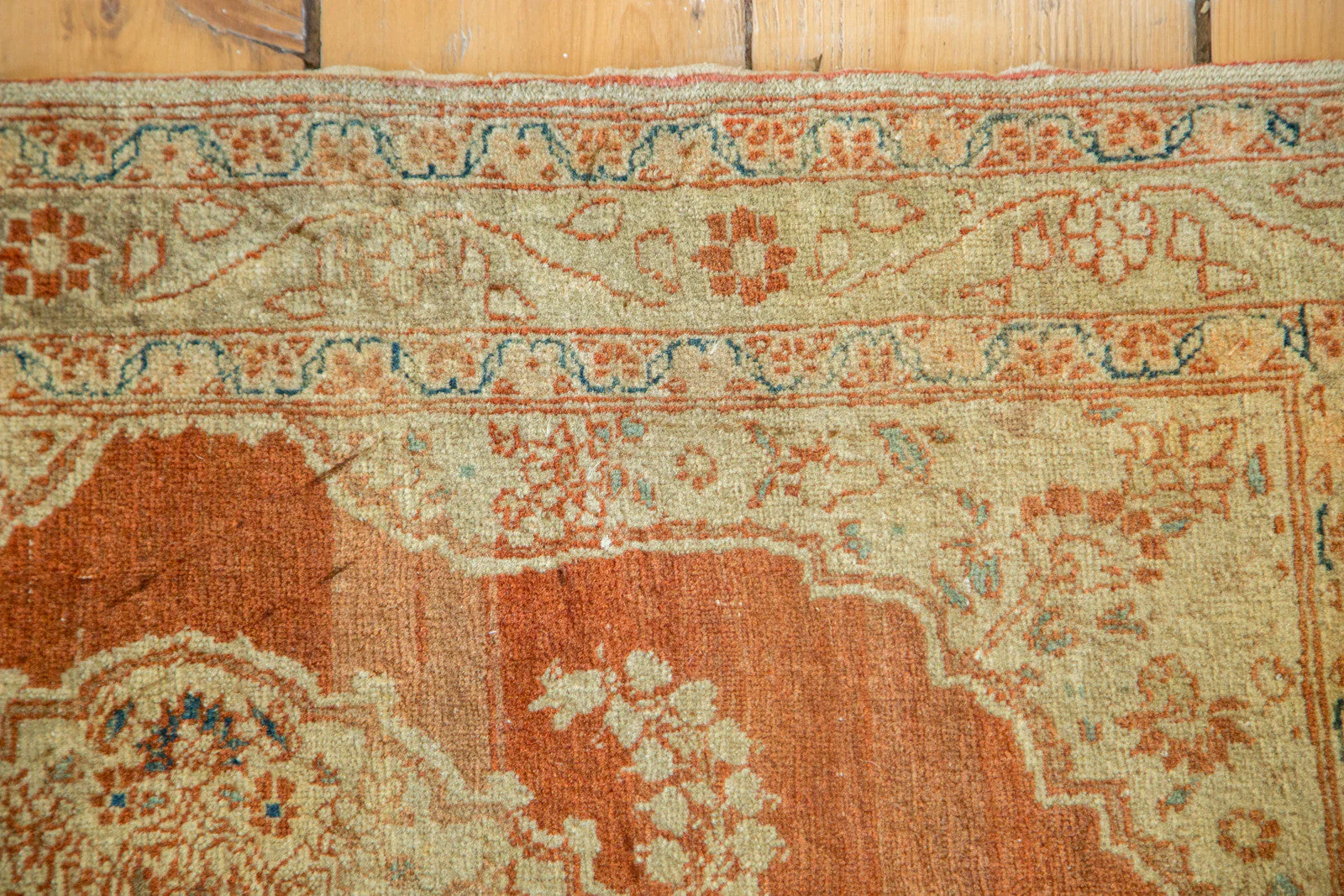 2x3 Fine Antique Haji Jalili Rug Mat - Image 7