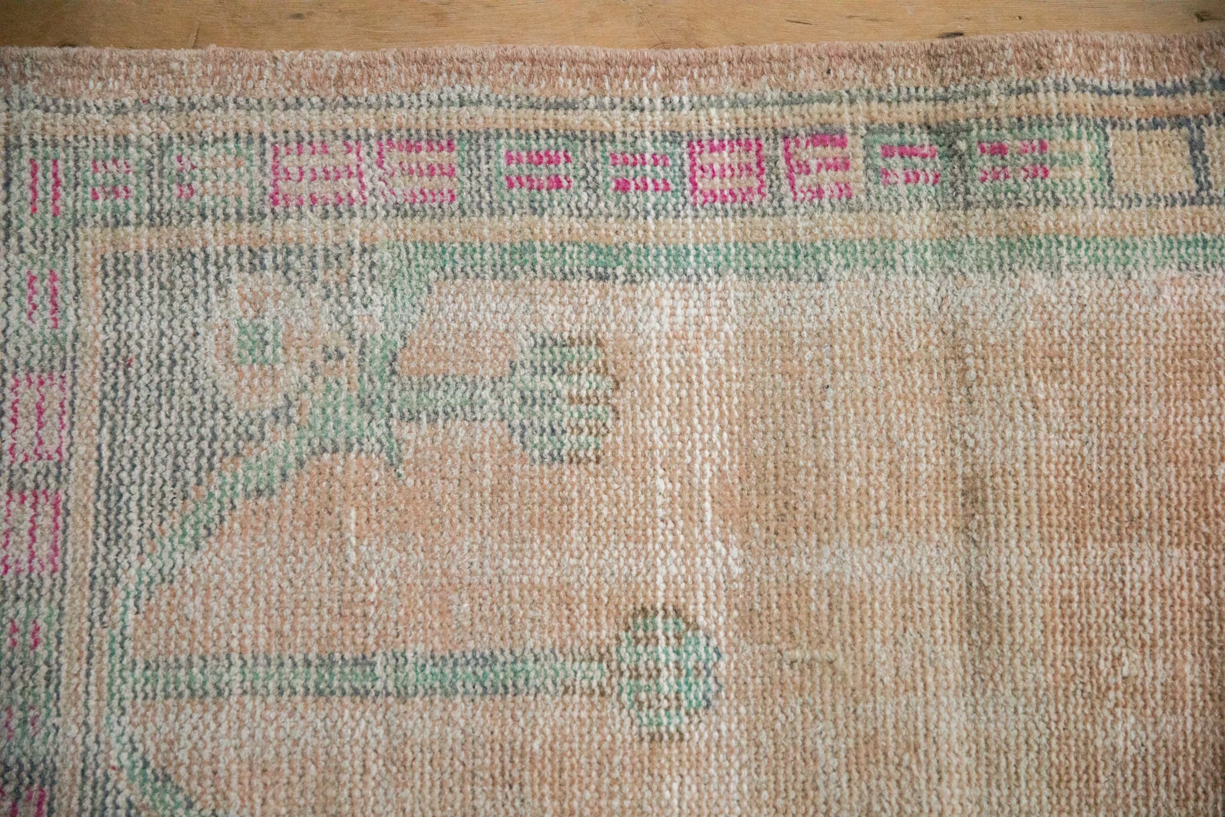 2x3 Vintage Distressed Oushak Rug Mat - Image 3