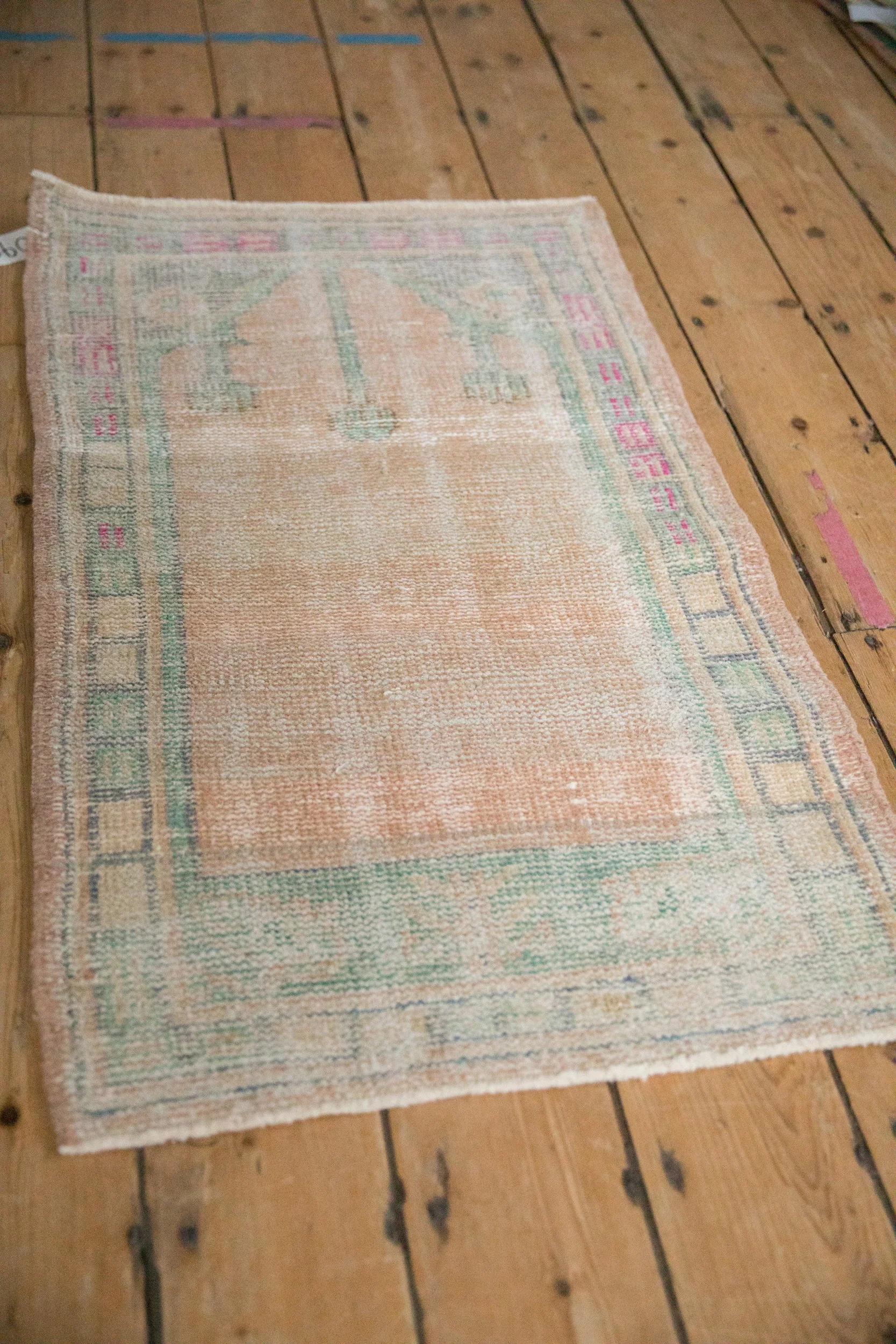 2x3 Vintage Distressed Oushak Rug Mat - Image 4