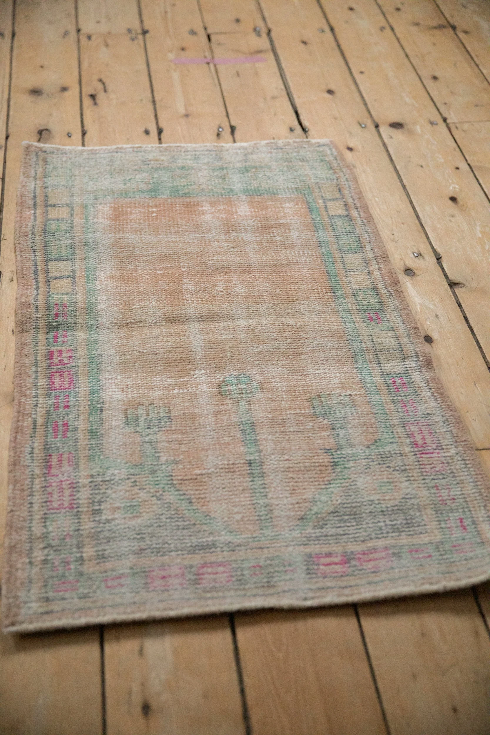 2x3 Vintage Distressed Oushak Rug Mat - Image 5