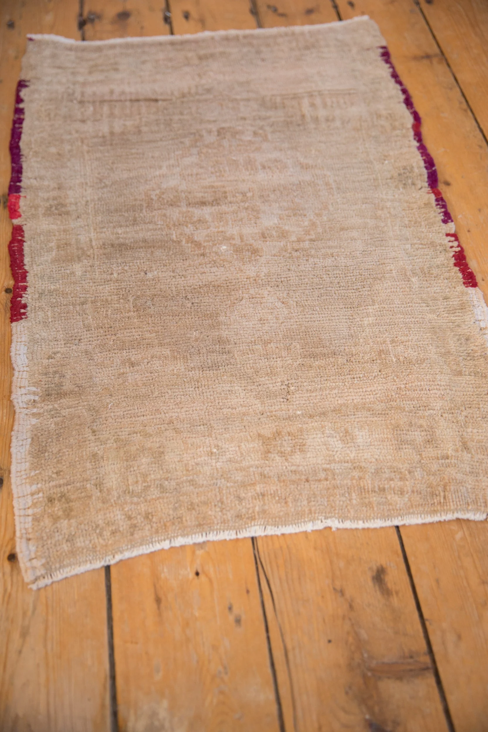 2x3 Vintage Distressed Oushak Rug Mat - Image 3