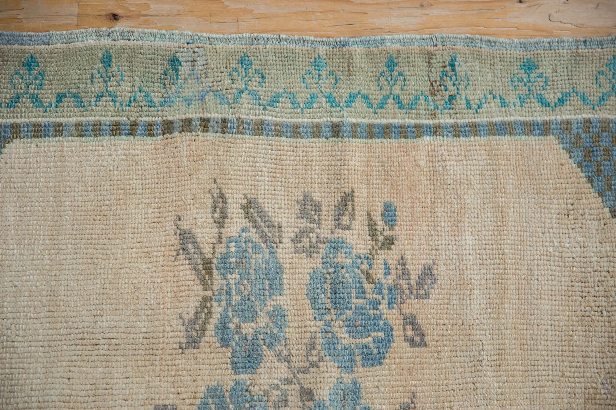 2x3 Vintage Distressed Oushak Rug Mat - Image 3