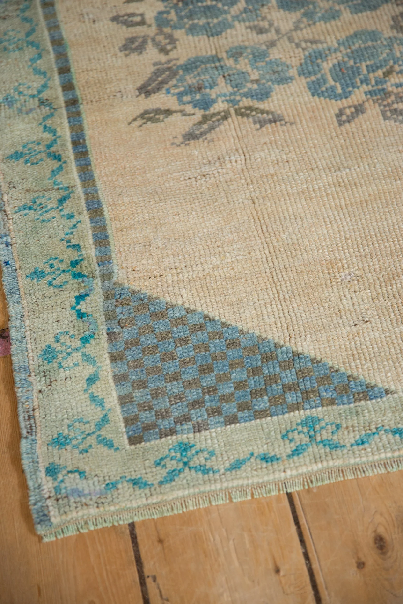 2x3 Vintage Distressed Oushak Rug Mat - Image 5