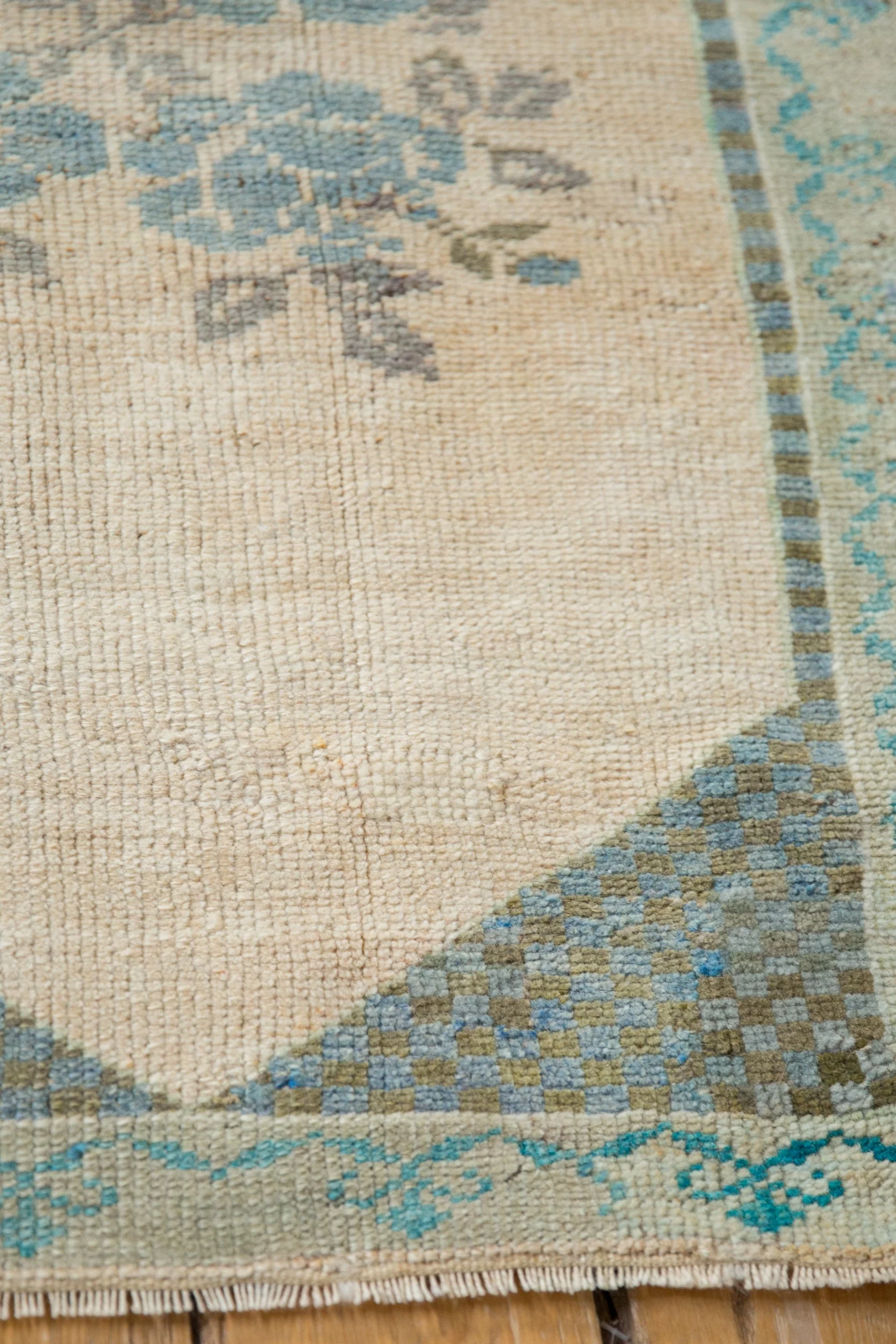 2x3 Vintage Distressed Oushak Rug Mat - Image 7