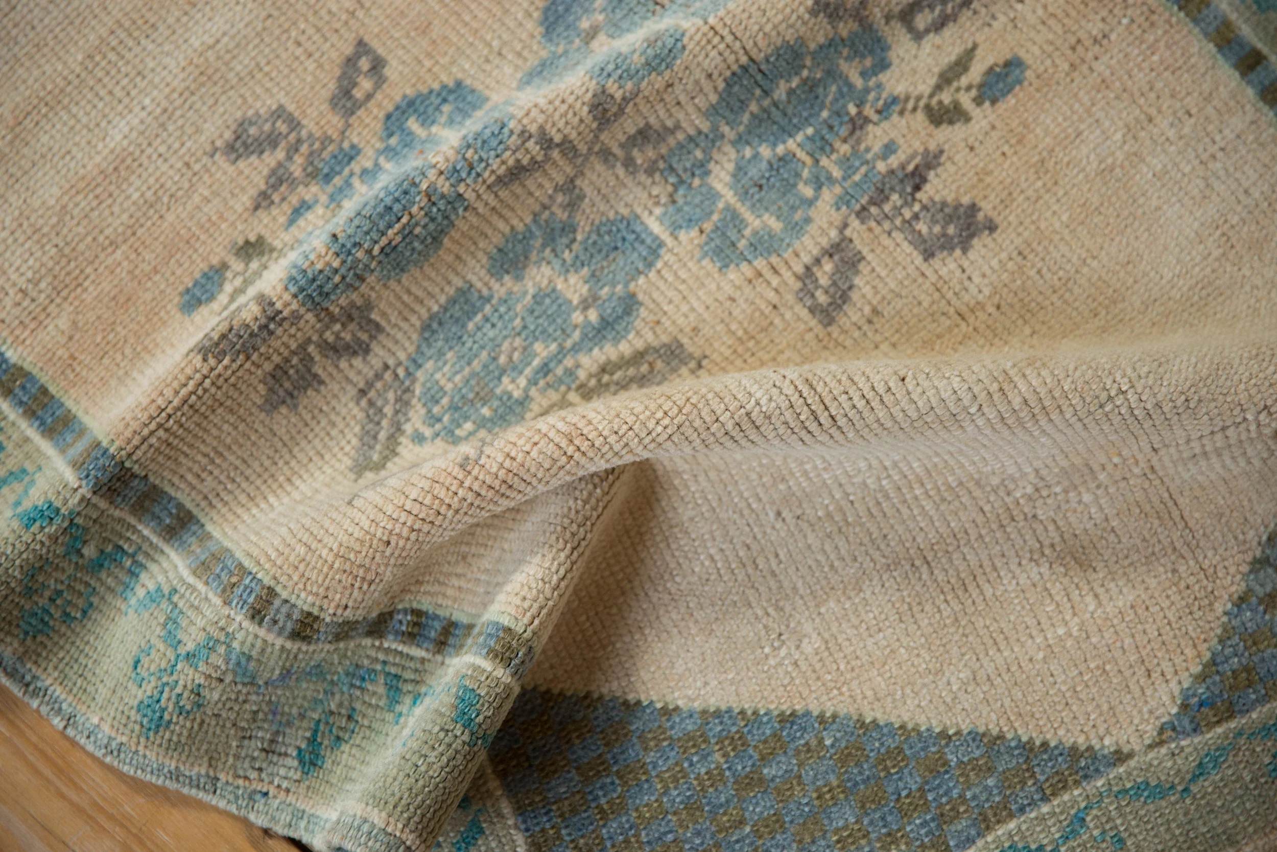 2x3 Vintage Distressed Oushak Rug Mat - Image 8