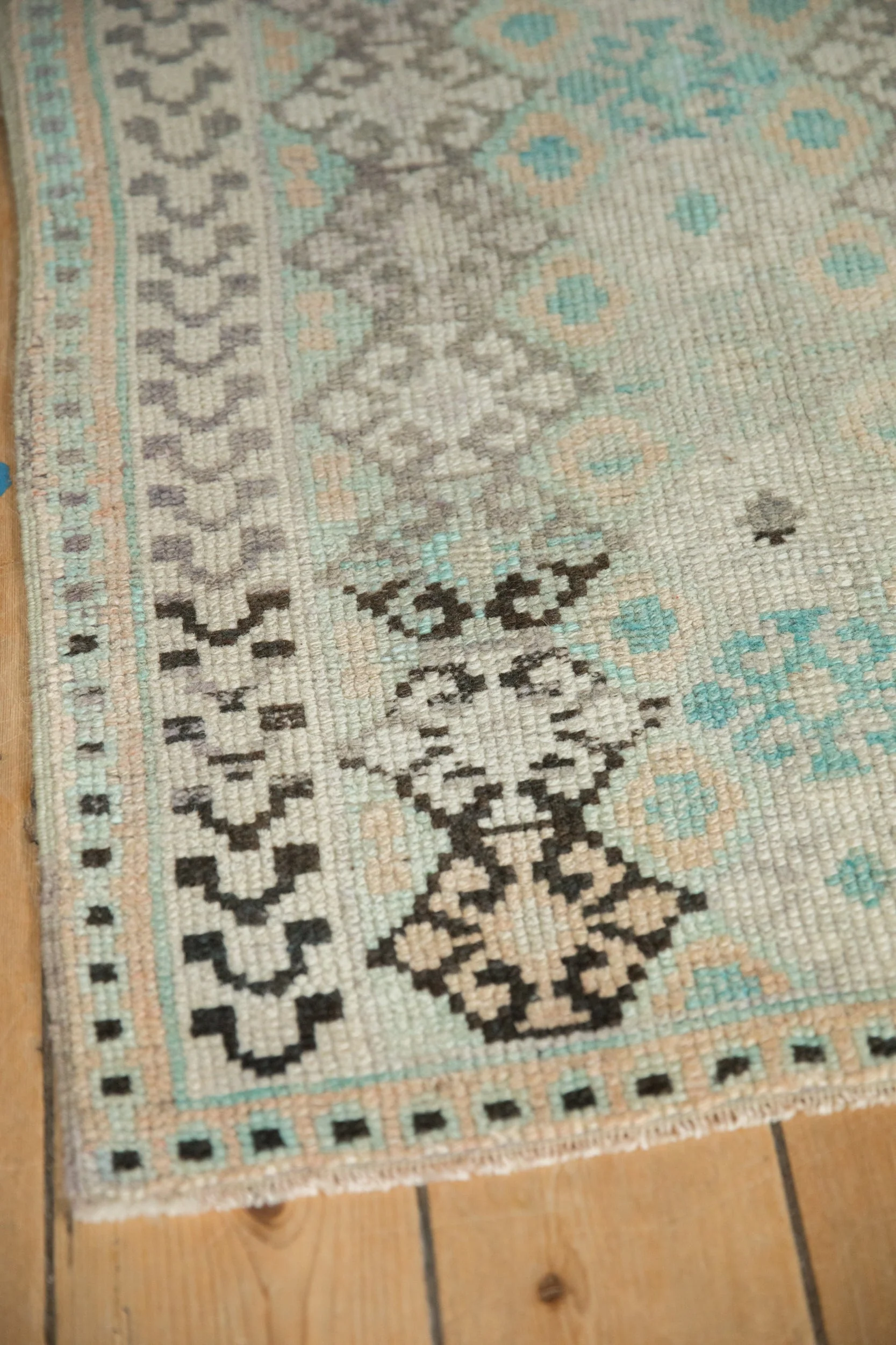 2x3 Vintage Distressed Oushak Rug Mat - Image 5