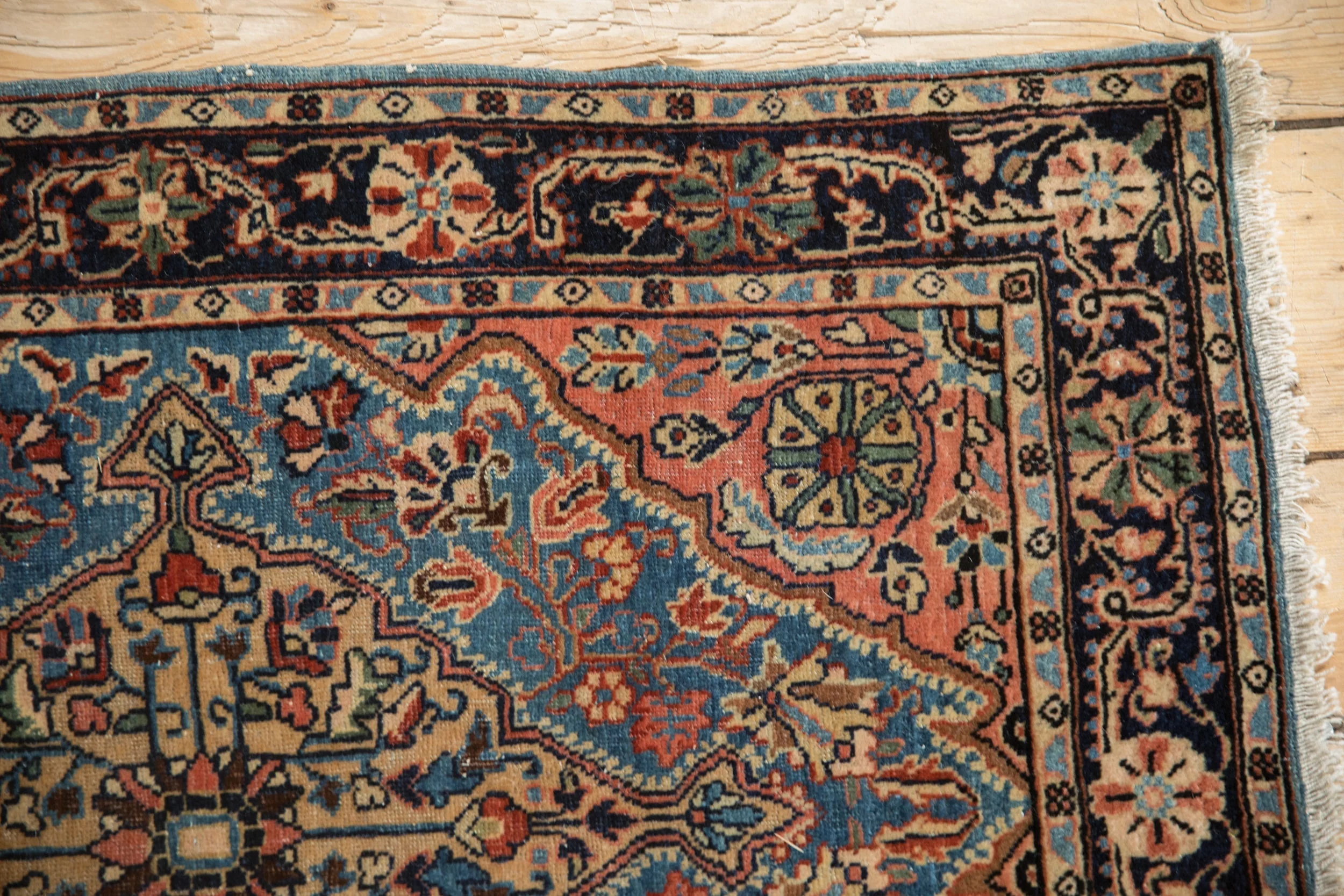2x3 Vintage Farahan Sarouk Rug Mat - Image 3