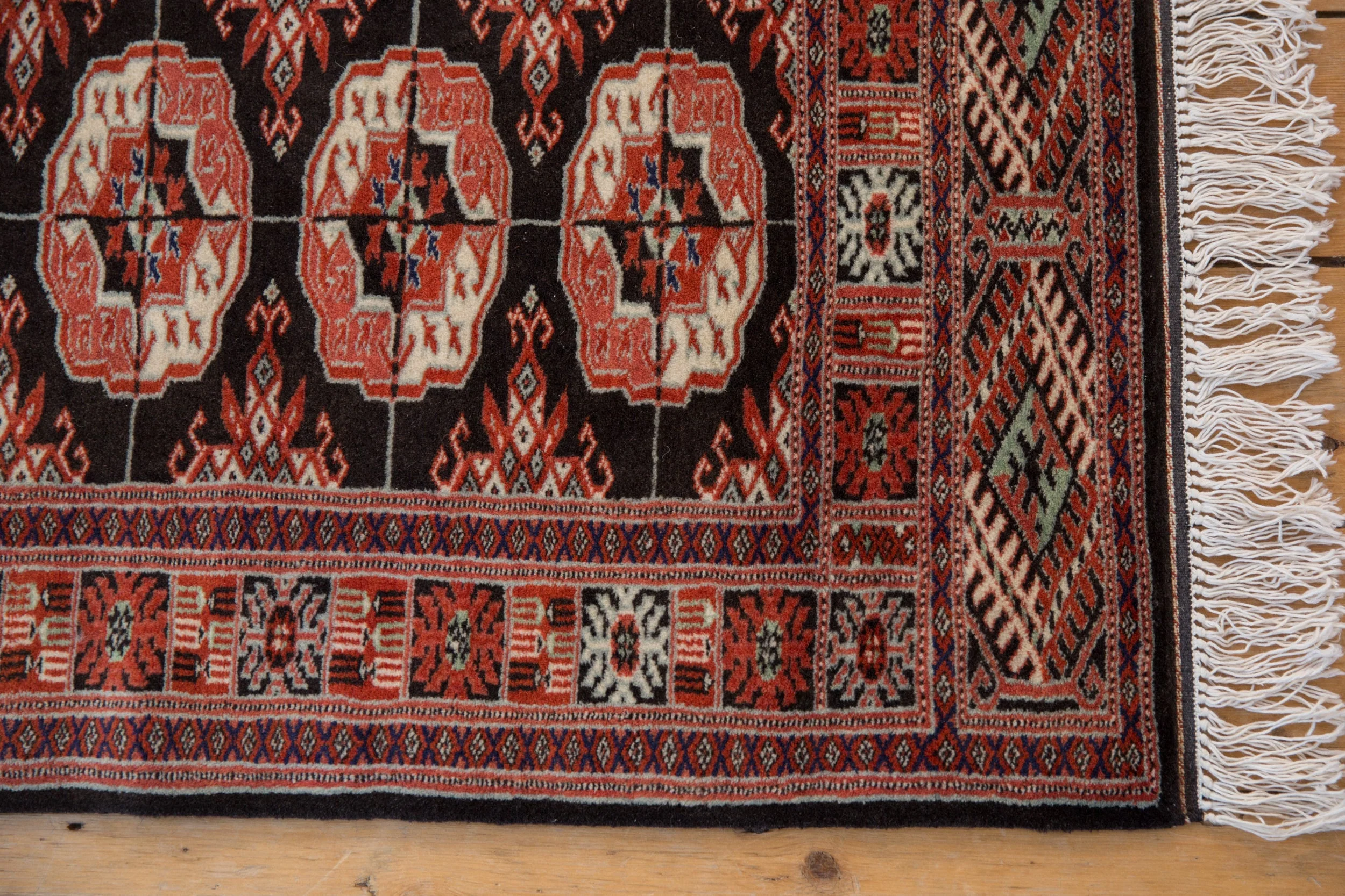 2x3 Vintage Fine Bokhara Rug Mat - Image 5