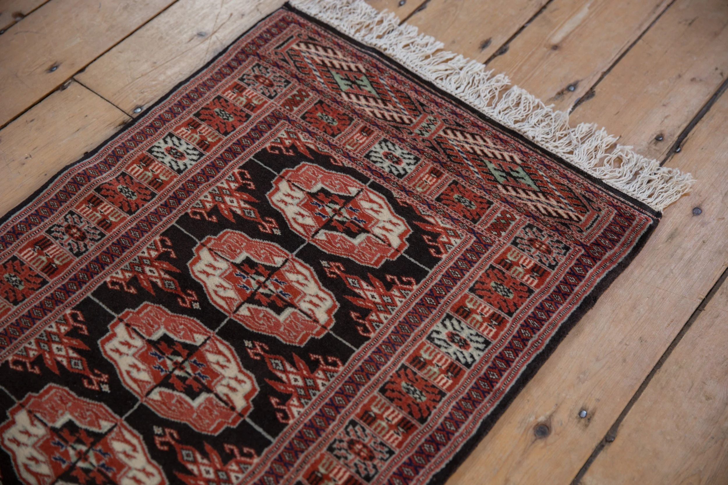 2x3 Vintage Fine Bokhara Rug Mat - Image 6