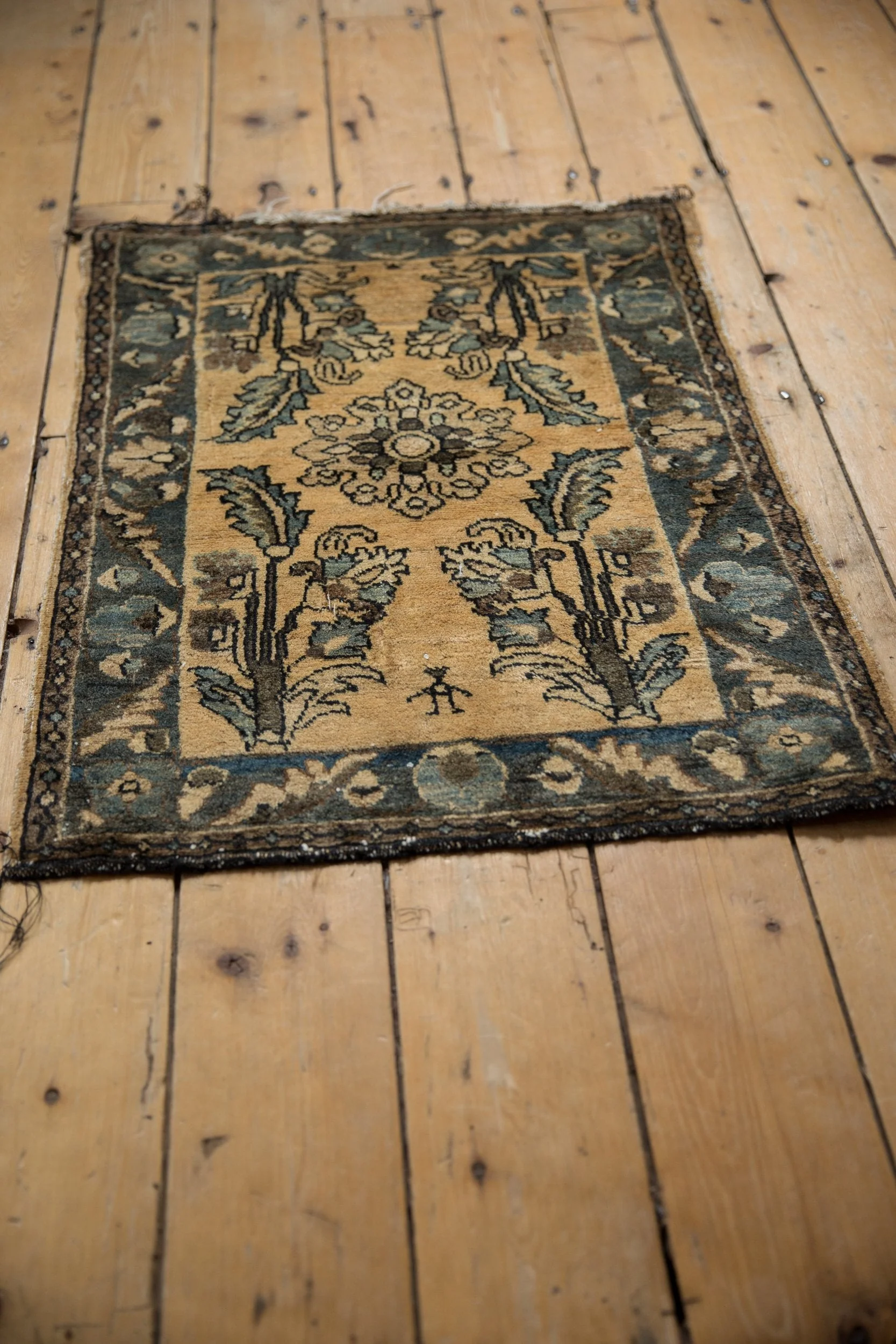 2x3 Vintage Fine Distressed Lilihan Rug Mat - Image 5