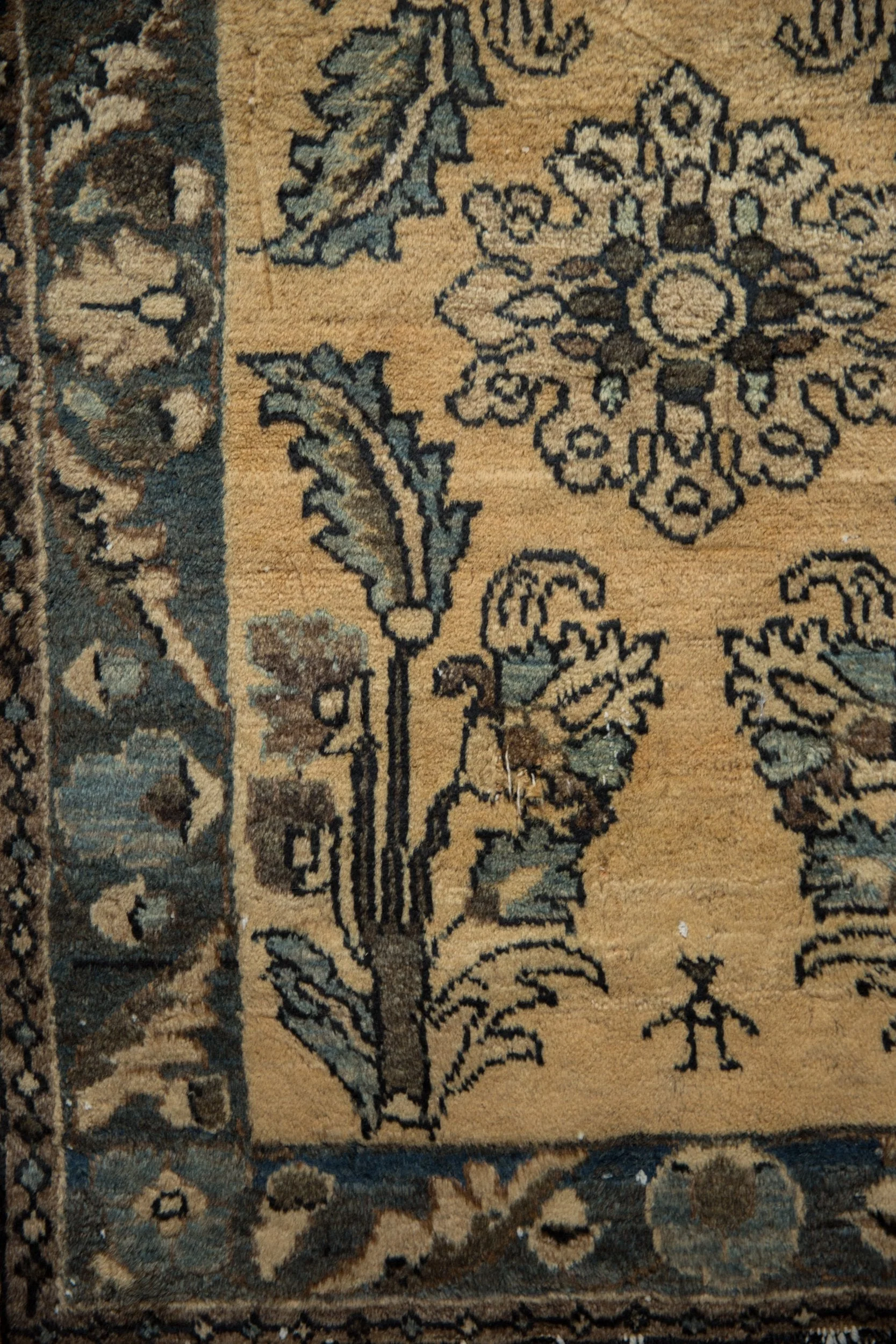 2x3 Vintage Fine Distressed Lilihan Rug Mat - Image 6