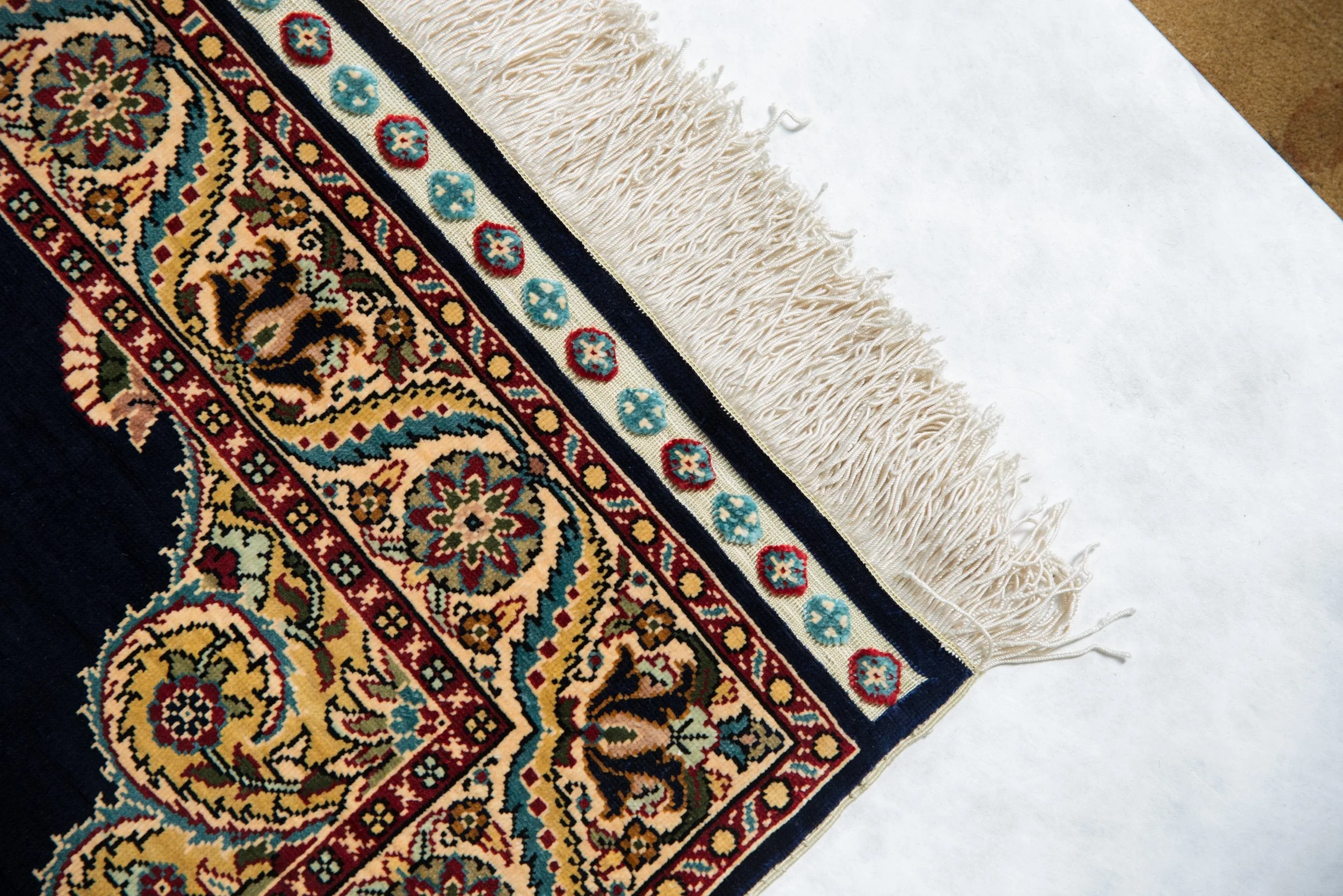 2x3 Vintage Fine Hereke Rug Mat - Image 10