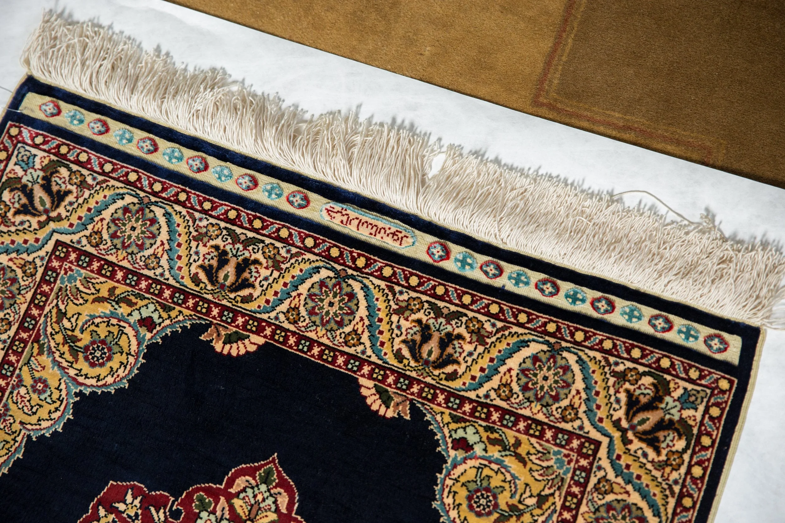 2x3 Vintage Fine Hereke Rug Mat - Image 7