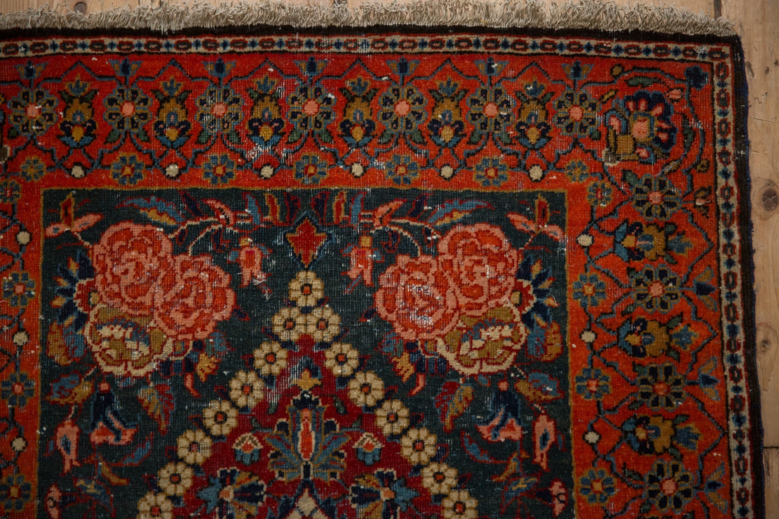 2x3 Vintage Fine Kashan Rug Mat - Image 3