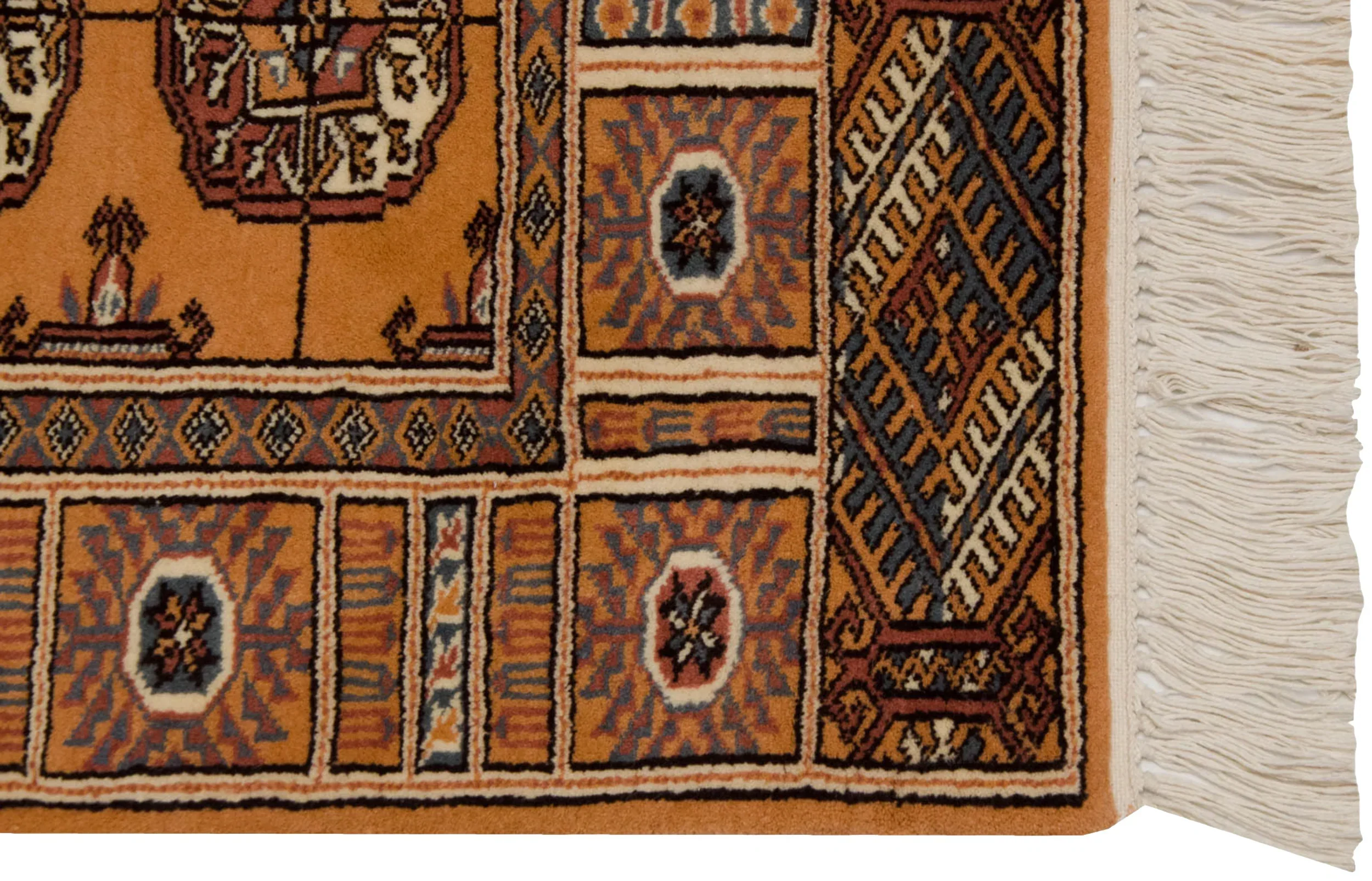 2x3 Vintage Indian Bokhara Design Rug Mat - Image 4