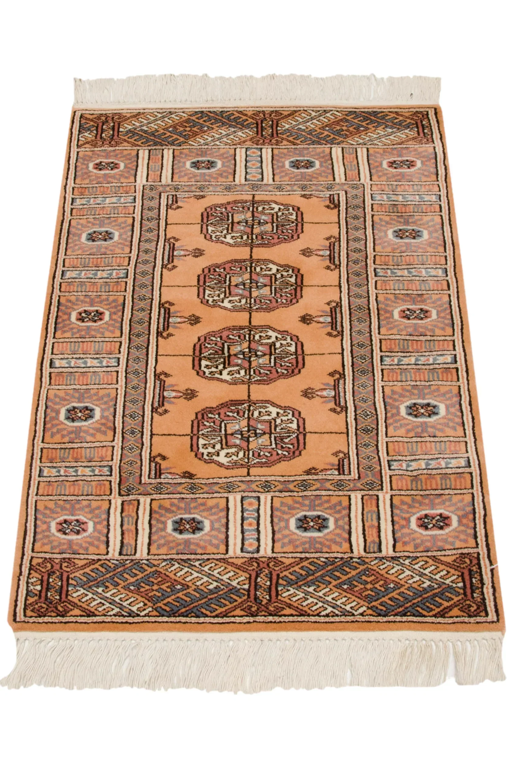 2x3 Vintage Indian Bokhara Design Rug Mat - Image 6
