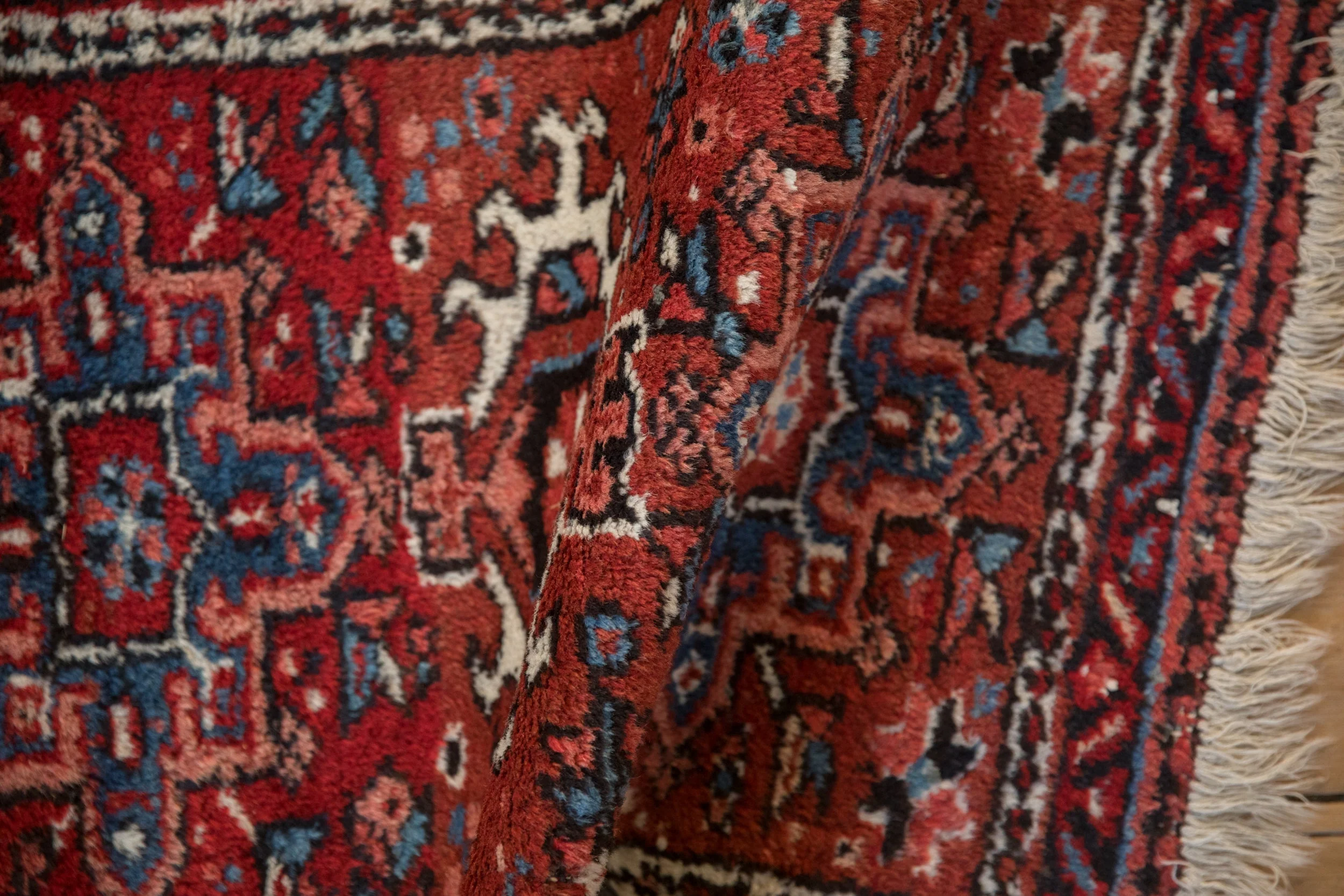 2x3 Vintage Karaja Rug Mat - Image 8