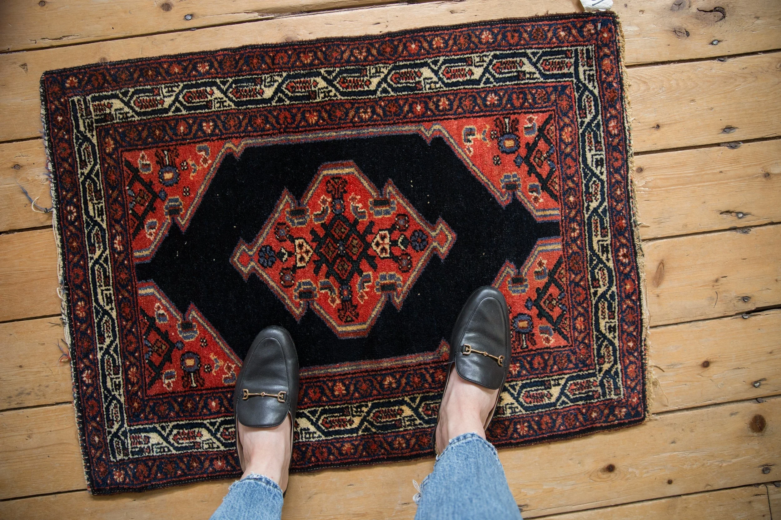 2x3 Vintage Malayer Rug Mat - Image 2