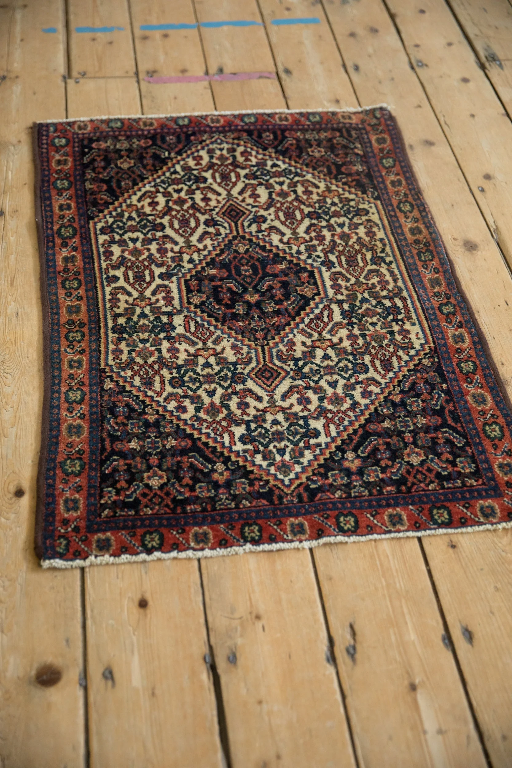 2x3 Vintage Senneh Rug Mat - Image 4