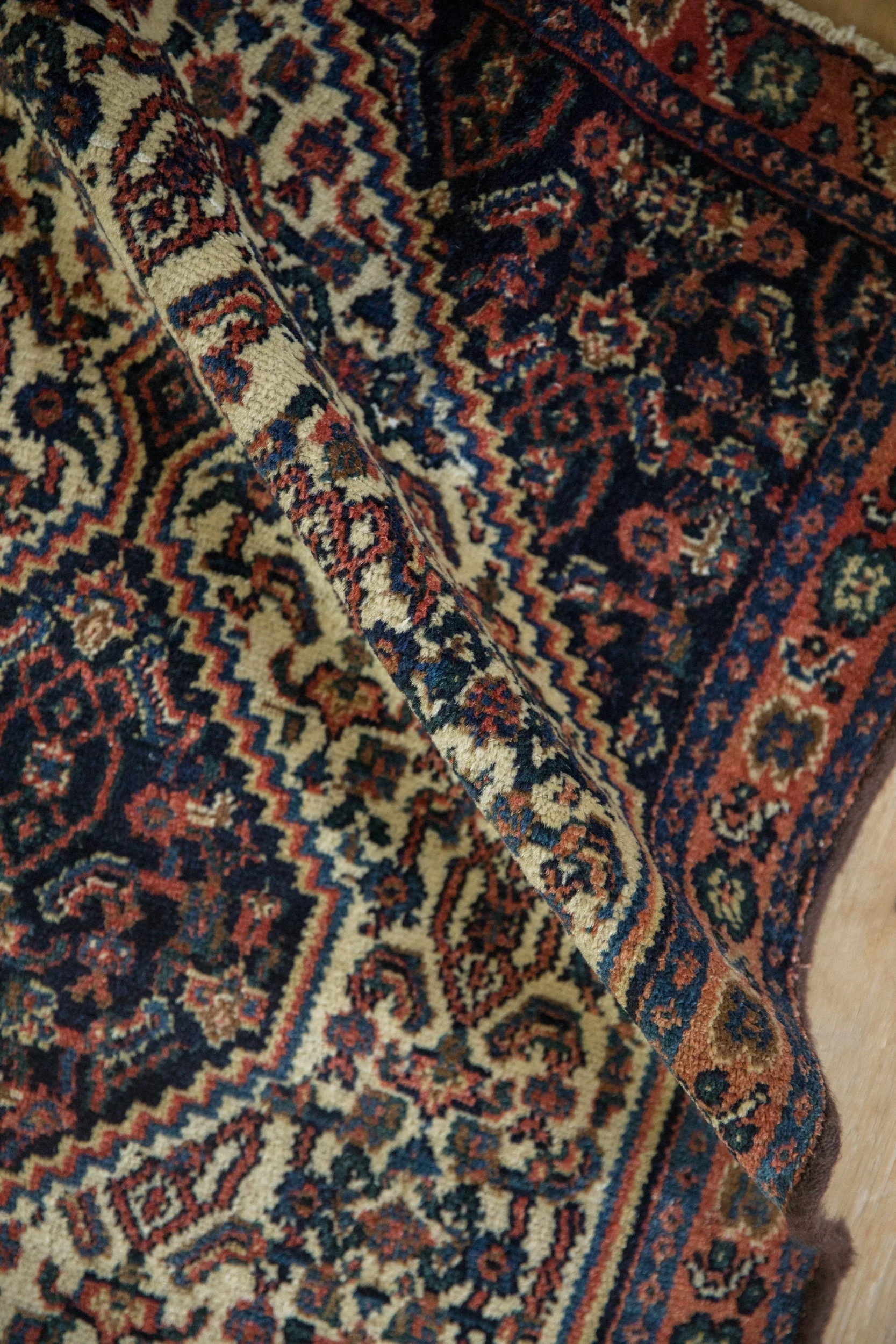 2x3 Vintage Senneh Rug Mat - Image 7
