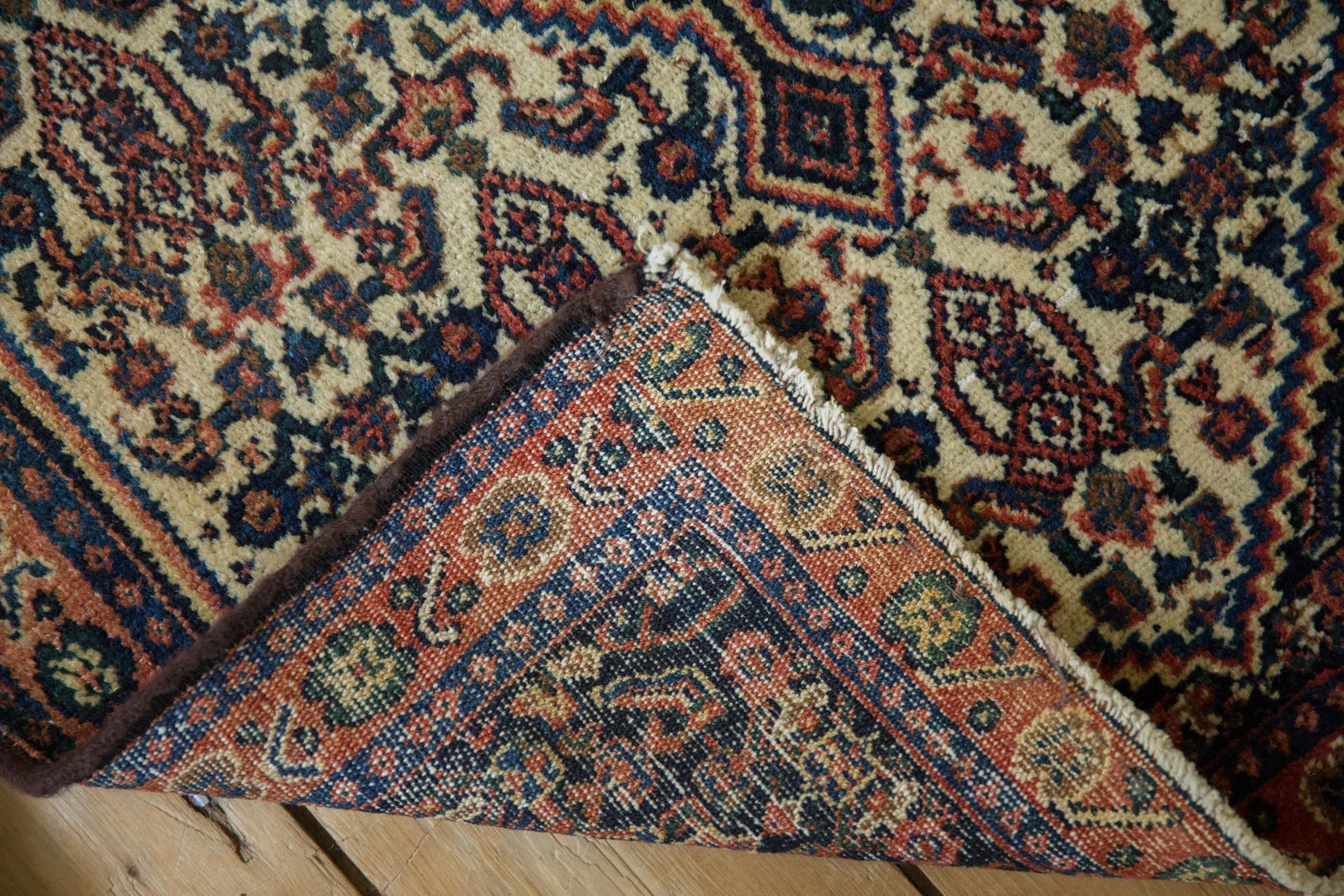 2x3 Vintage Senneh Rug Mat - Image 8