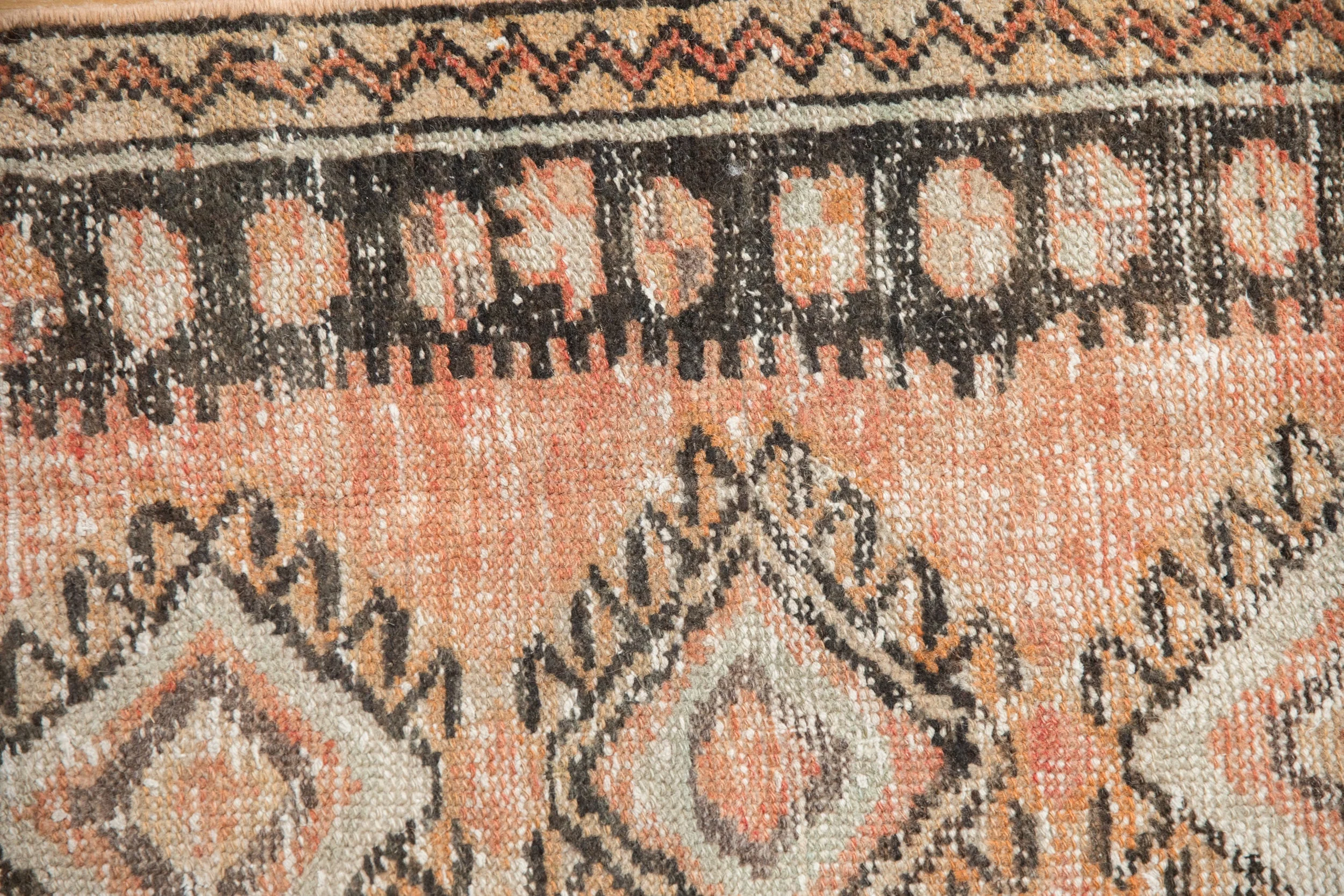 2x4.5 Vintage Distressed Oushak Rug Runner - Image 3