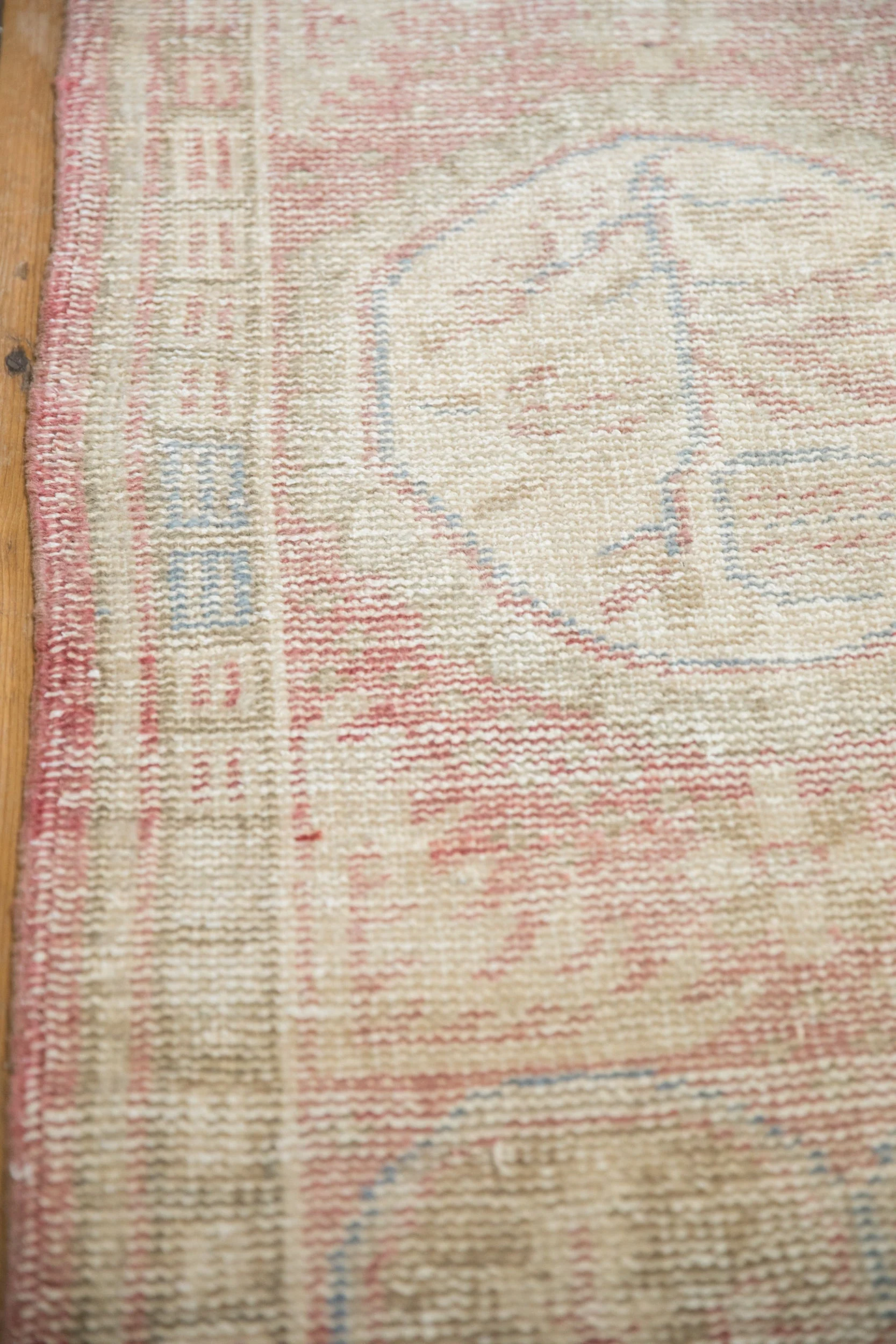 2x4.5 Vintage Distressed Oushak Rug Runner - Image 5