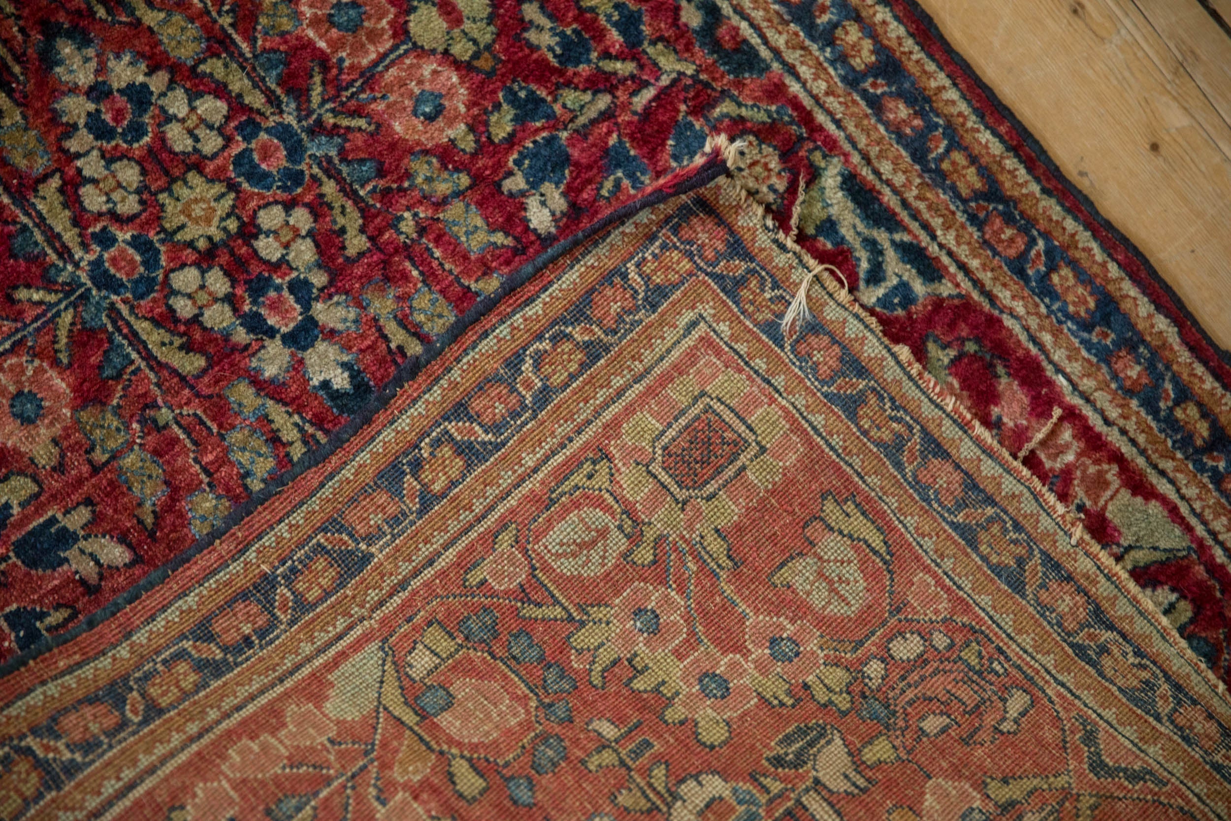2x4.5 Vintage Fine American Sarouk Rug Runner - Image 10